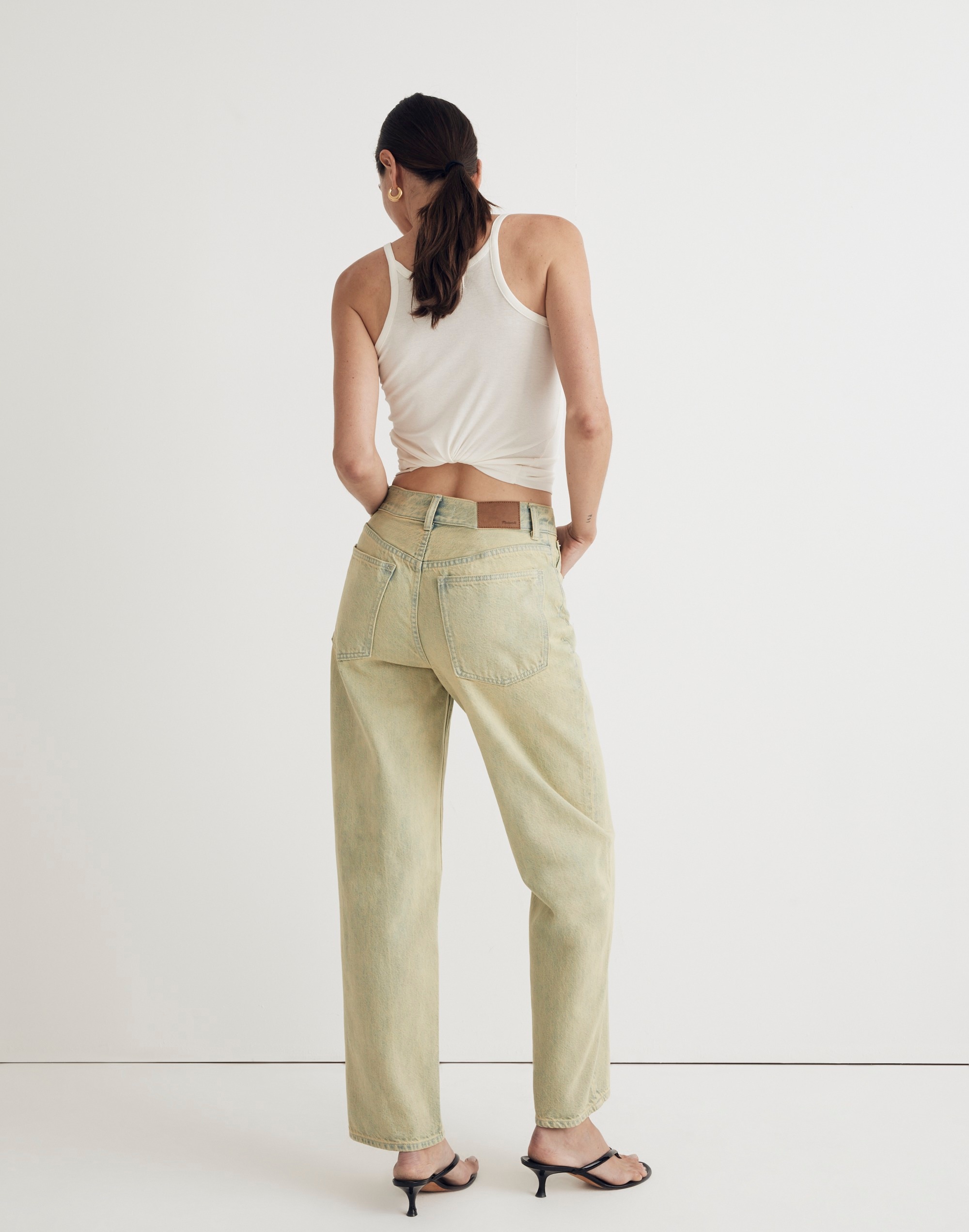 The Dadjean in Pale Daffodil: Acid Wash Edition