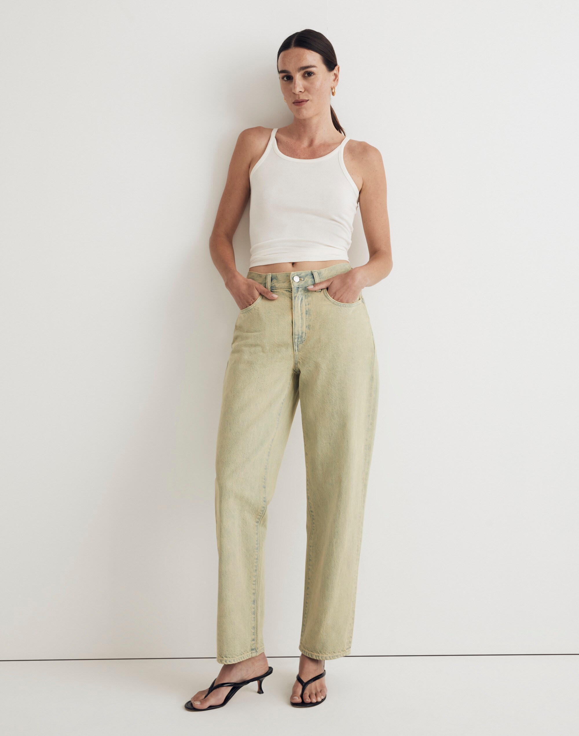 The Dadjean in Pale Daffodil: Acid Wash Edition