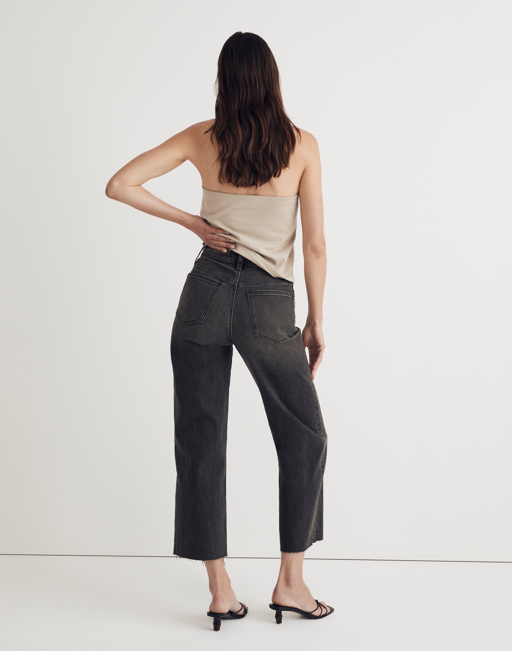 The Perfect Vintage Wide-Leg Crop Jean