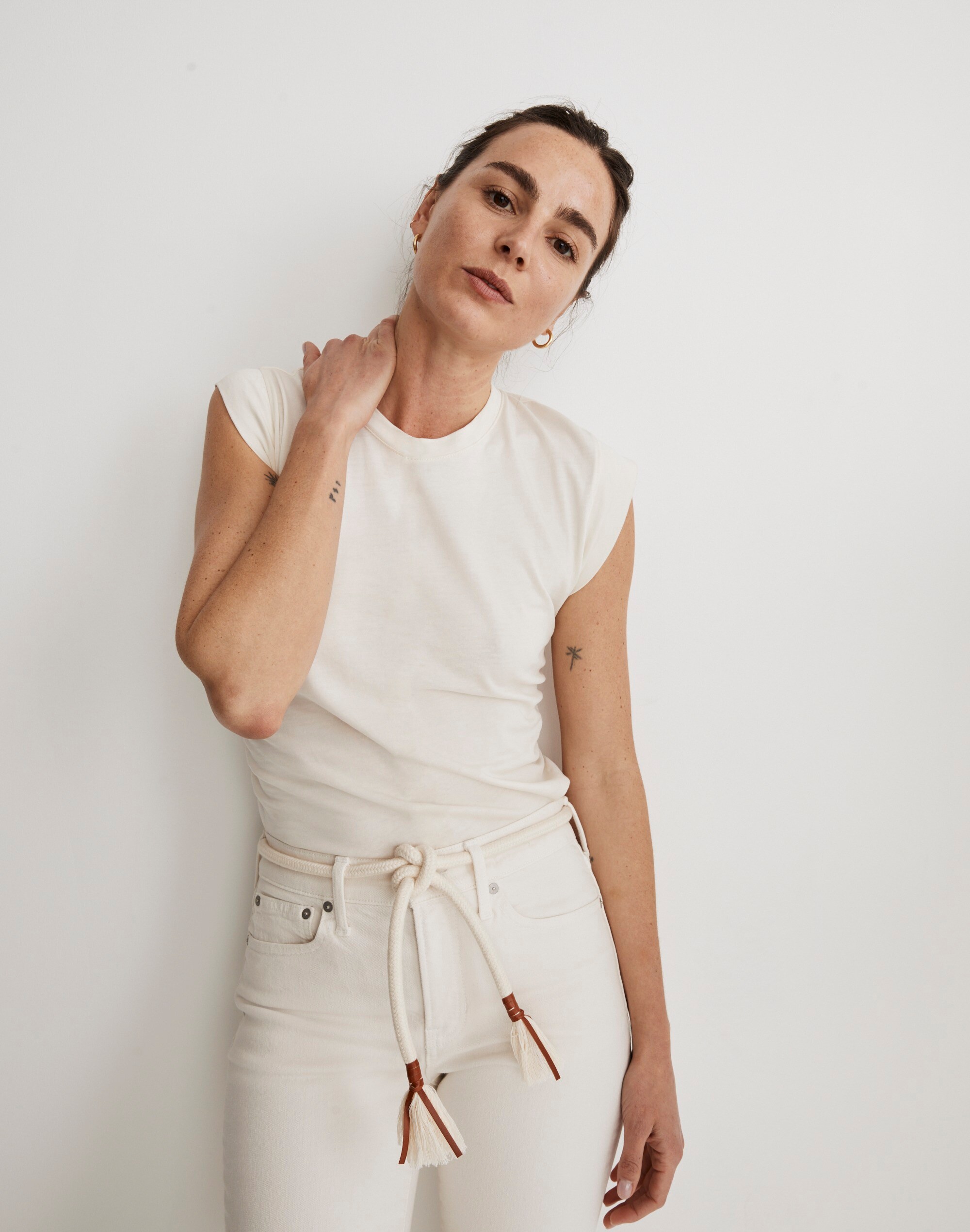 Rope Tubular Tie Belt