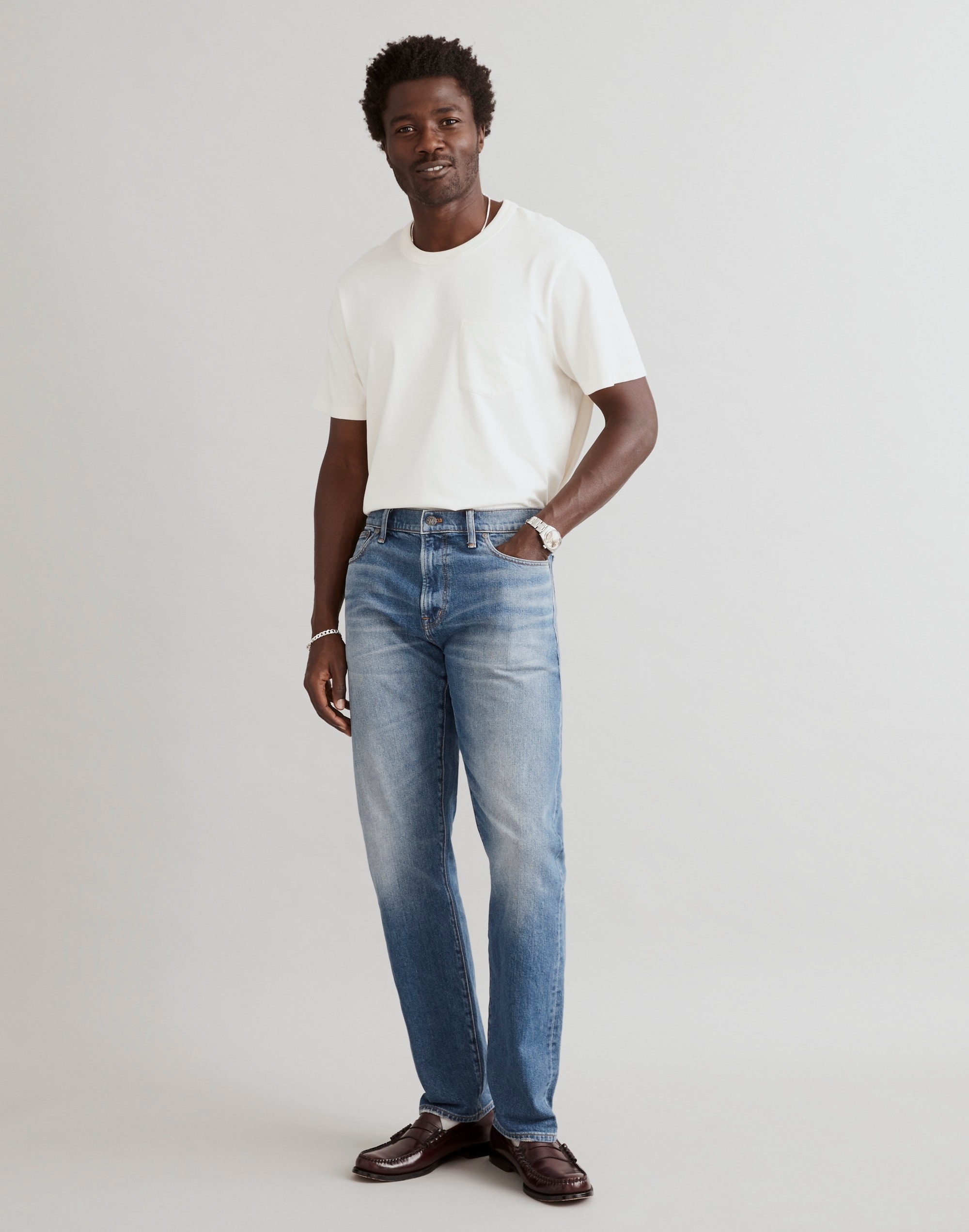 Mw The Pride Selvedge 1991 Straight-leg Jean In Norwood Wash