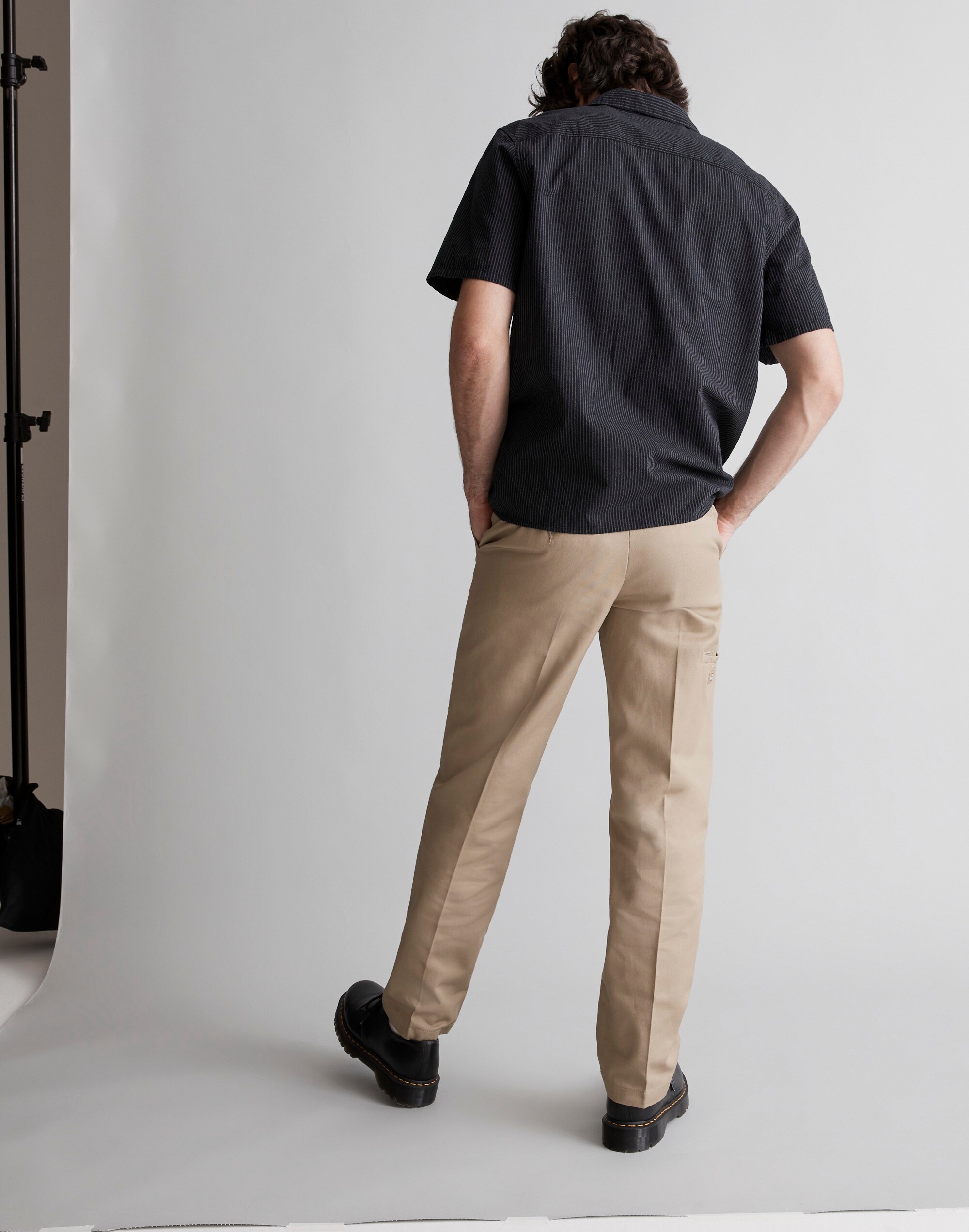 Dickies&reg; Flat Front Double Knee Pants