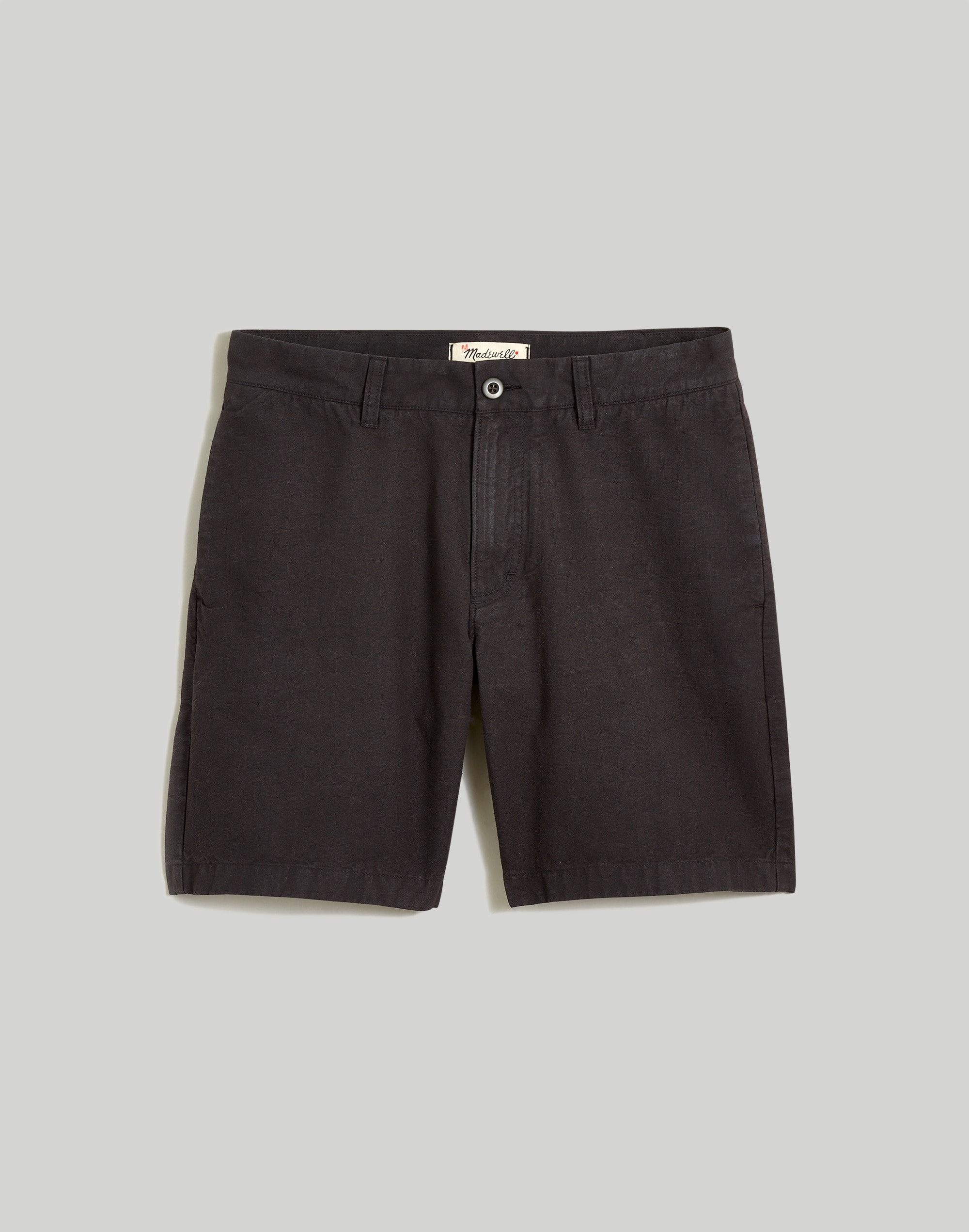 Hemp-Cotton-Blend Oversized Shorts