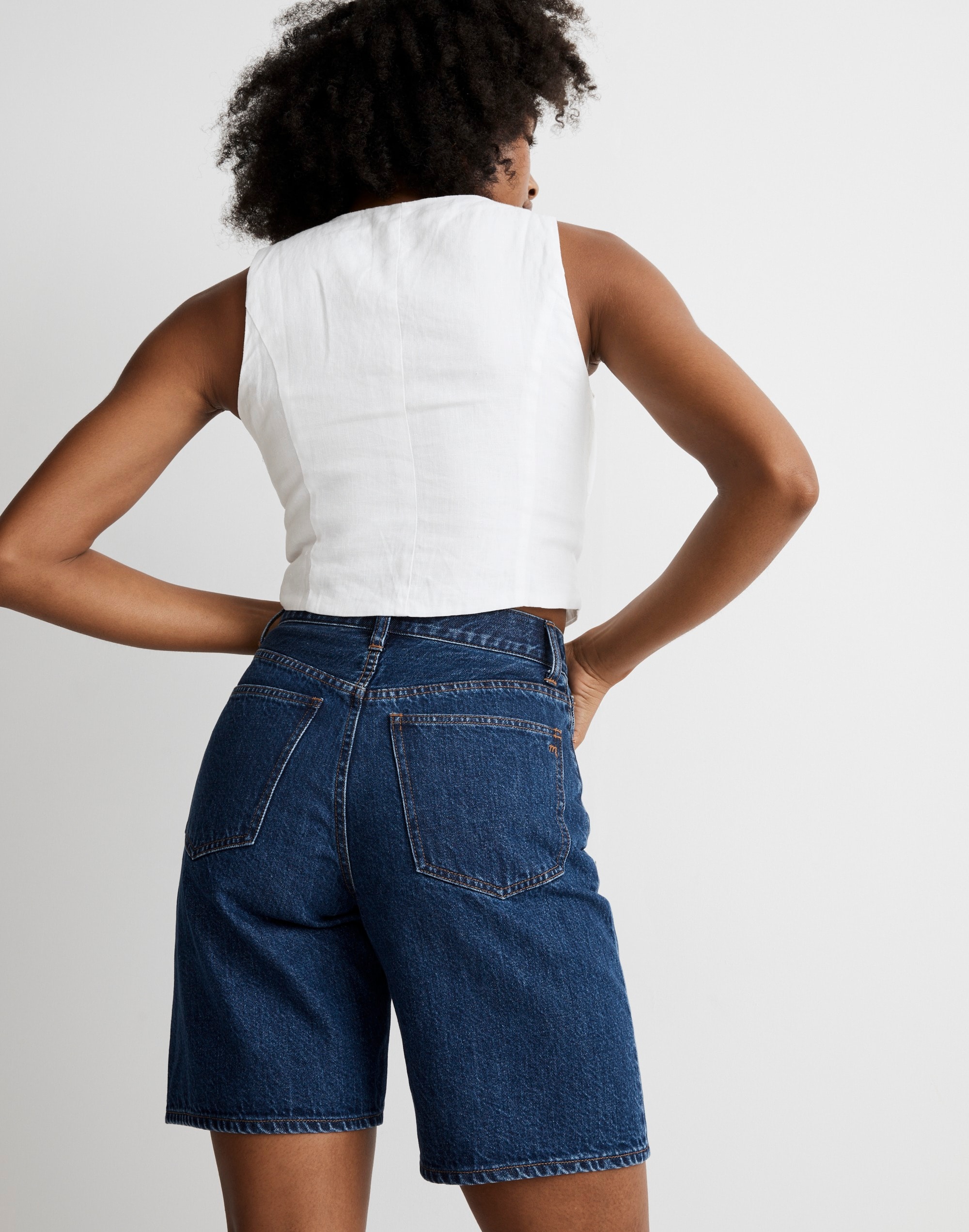 Bermuda Jean Shorts in Deardorff Wash