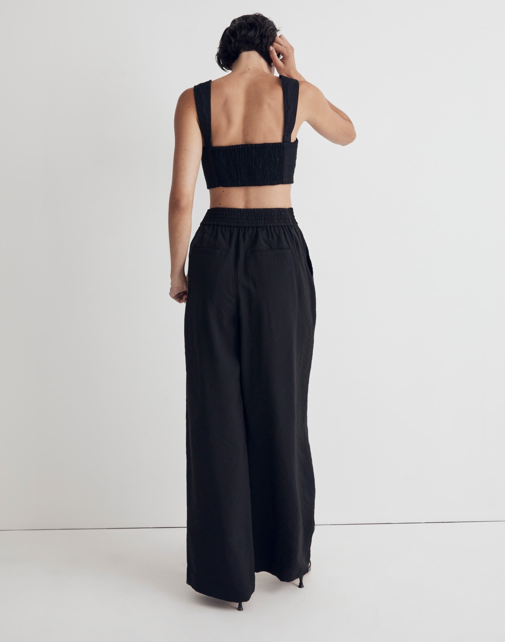 100% Linen Sweetheart Bralette