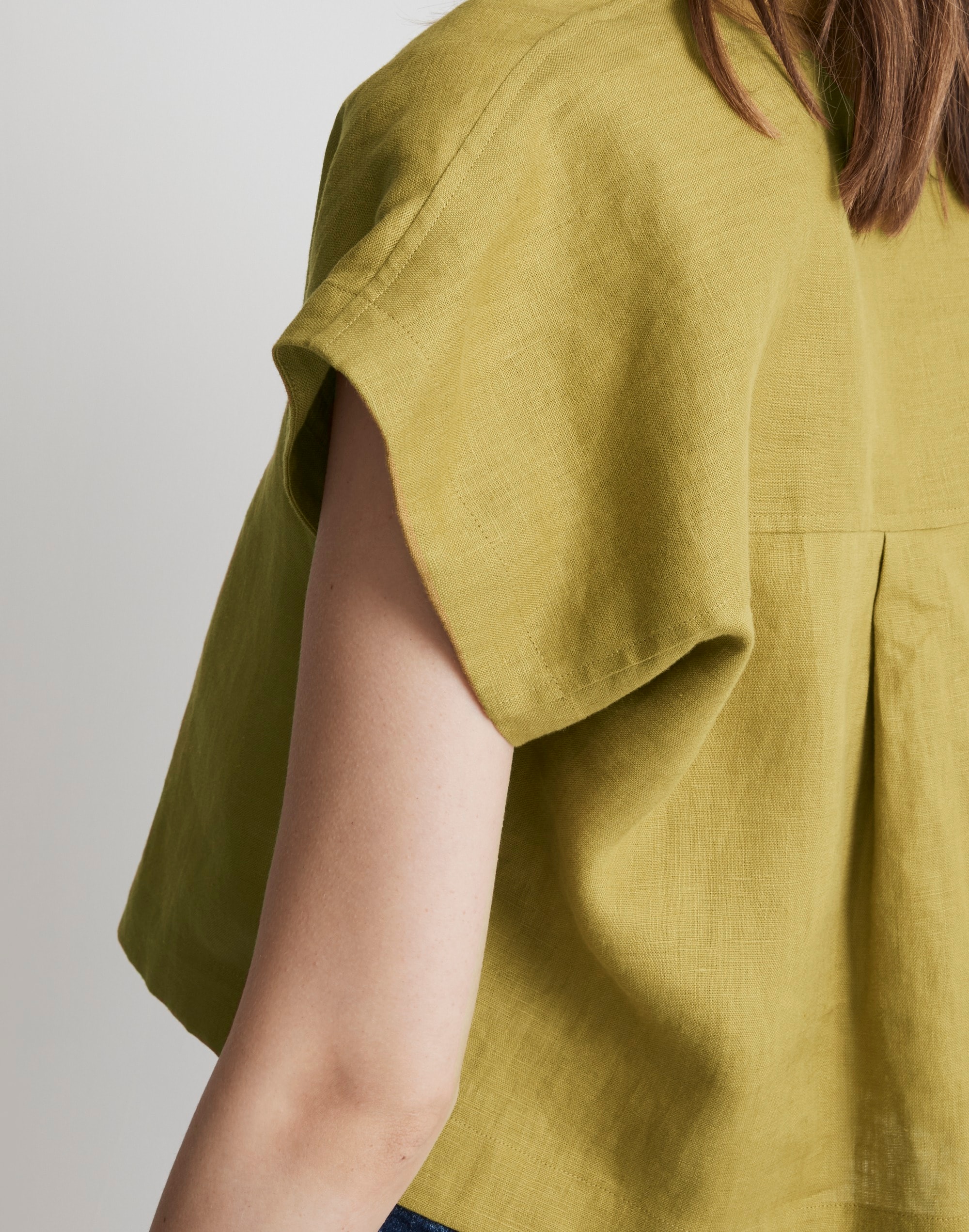 100% Linen Dolman Shirt