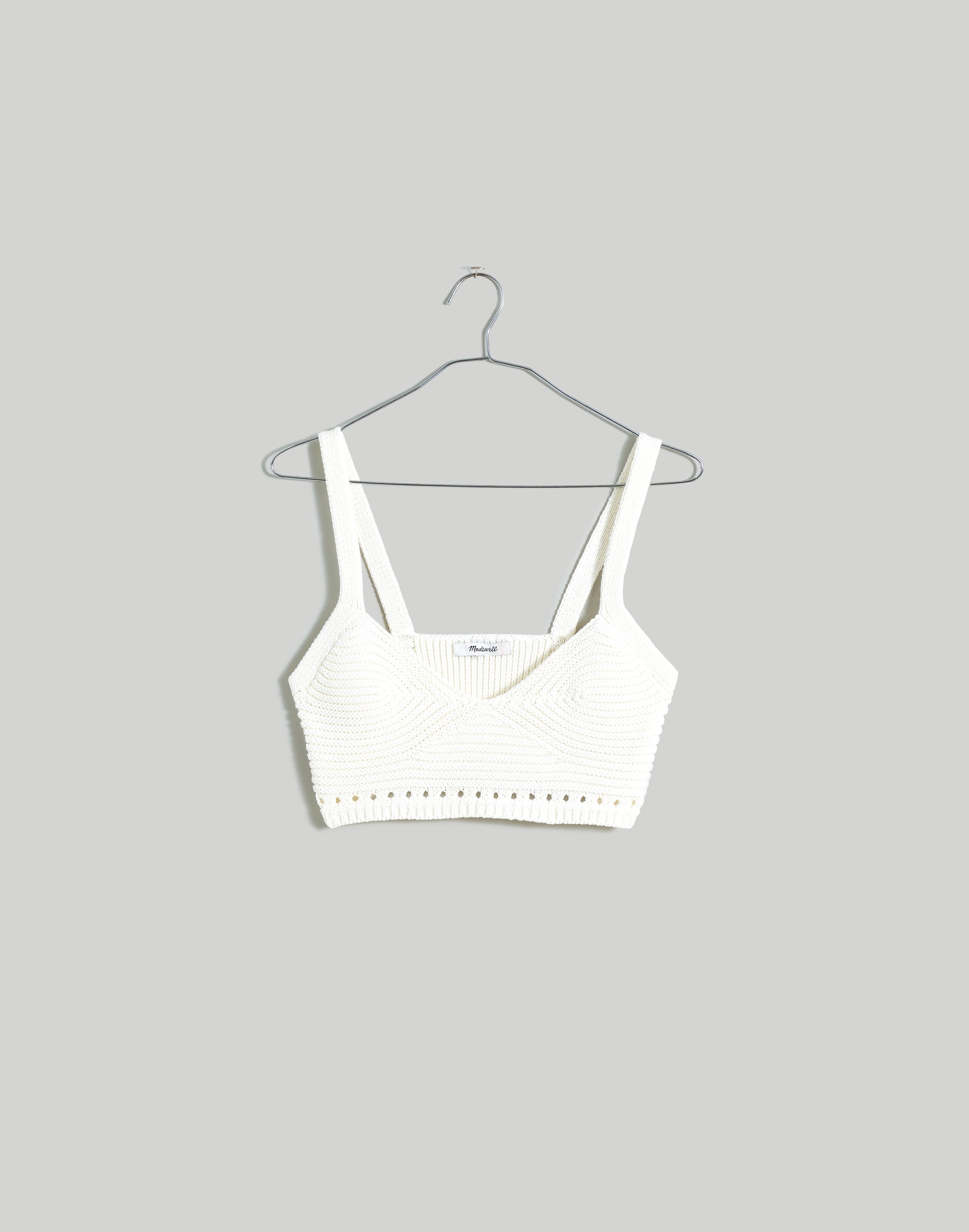 Crochet Sweater Bralette