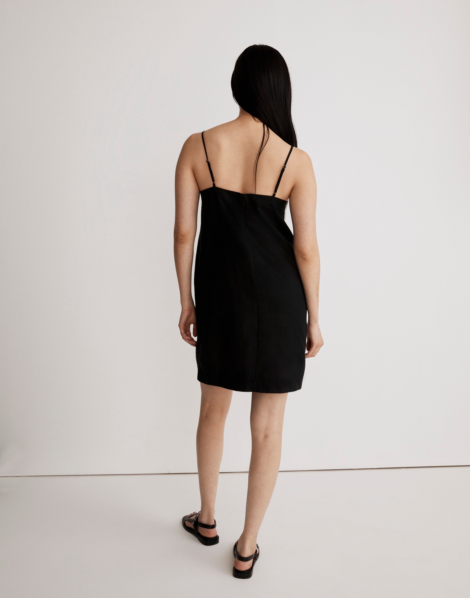 Goldie Mini Dress in 100% Linen