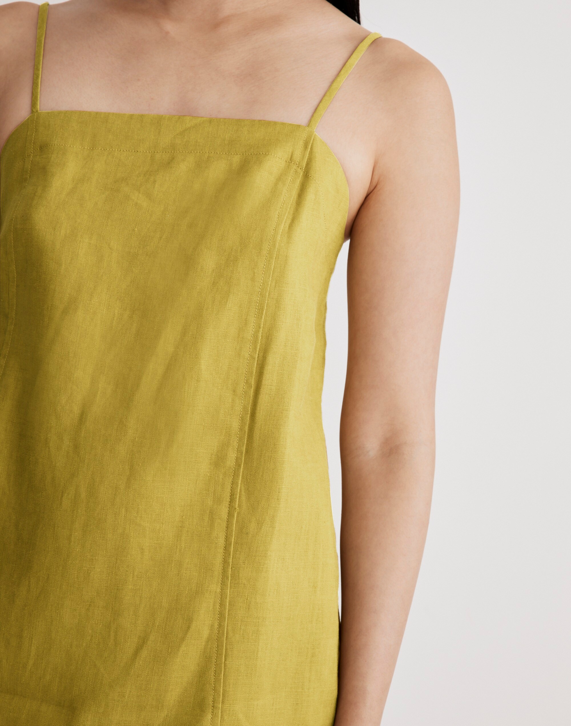 Goldie Mini Dress in 100% Linen