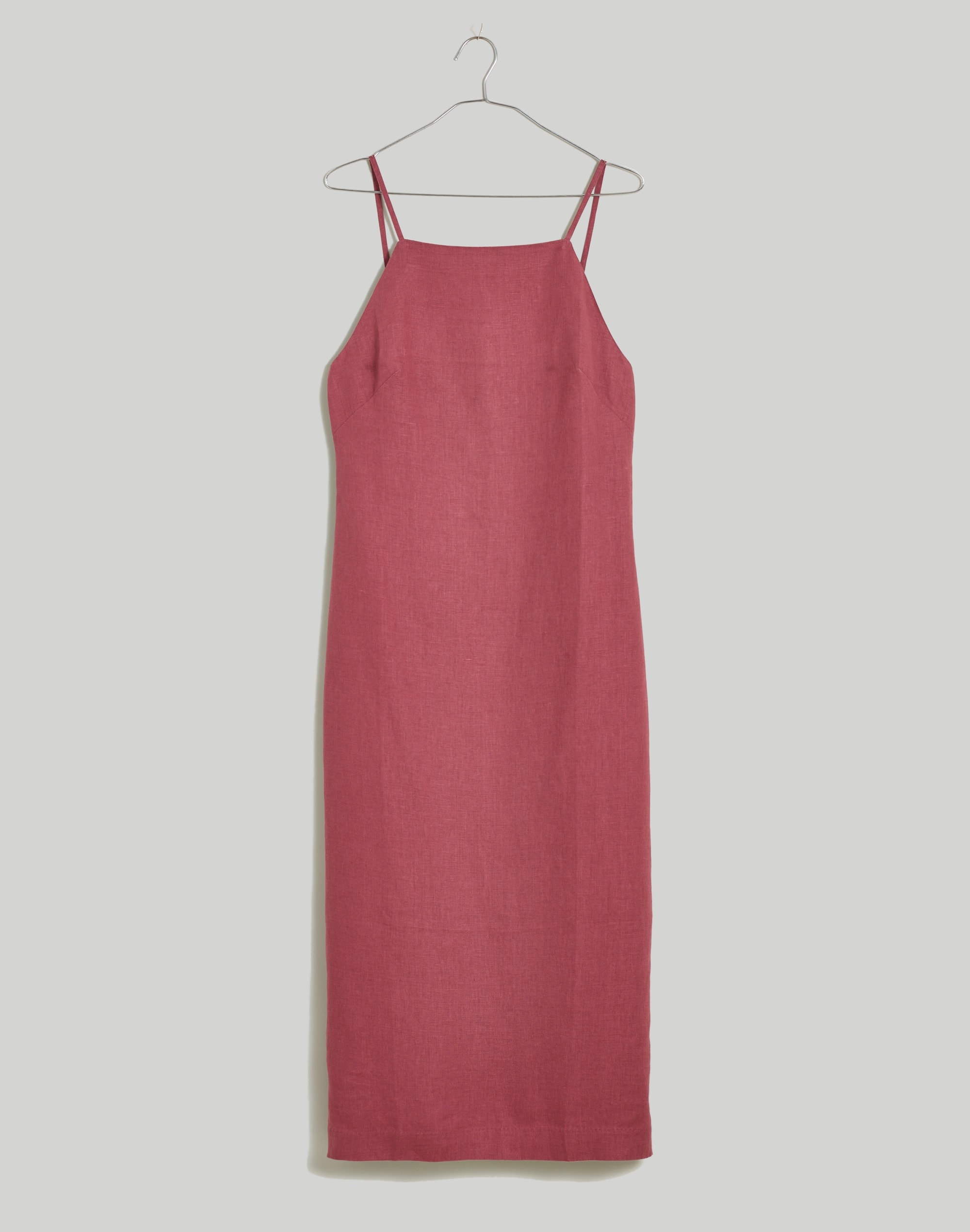 Goldie Midi Dress in 100% Linen
