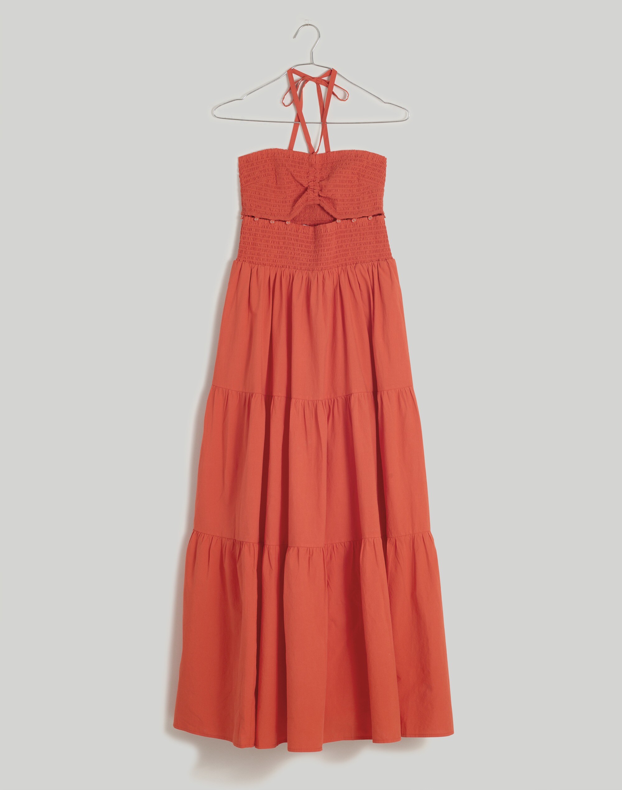 Modular Halter Midi Dress