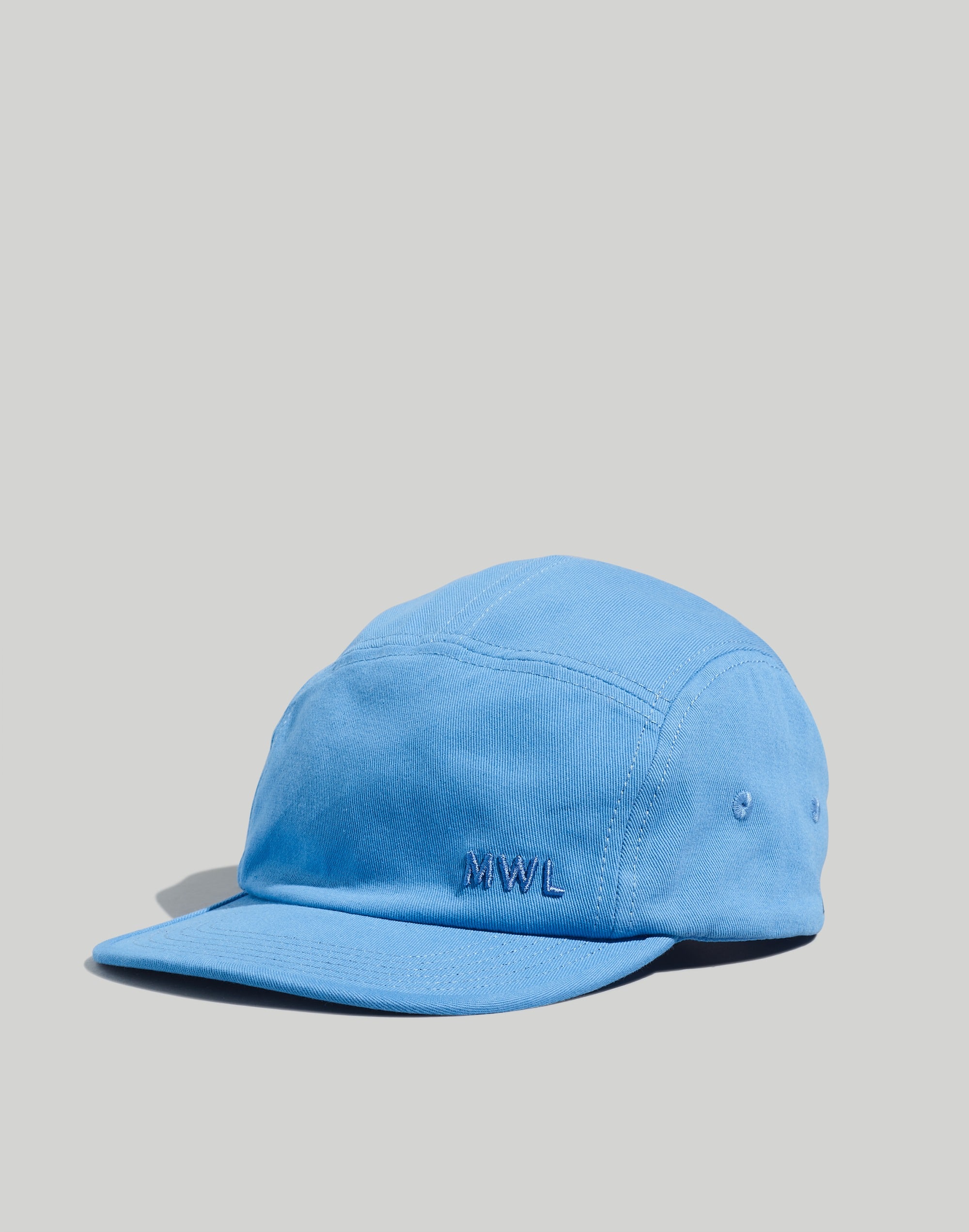 cotton canvas five-panel baseball cap