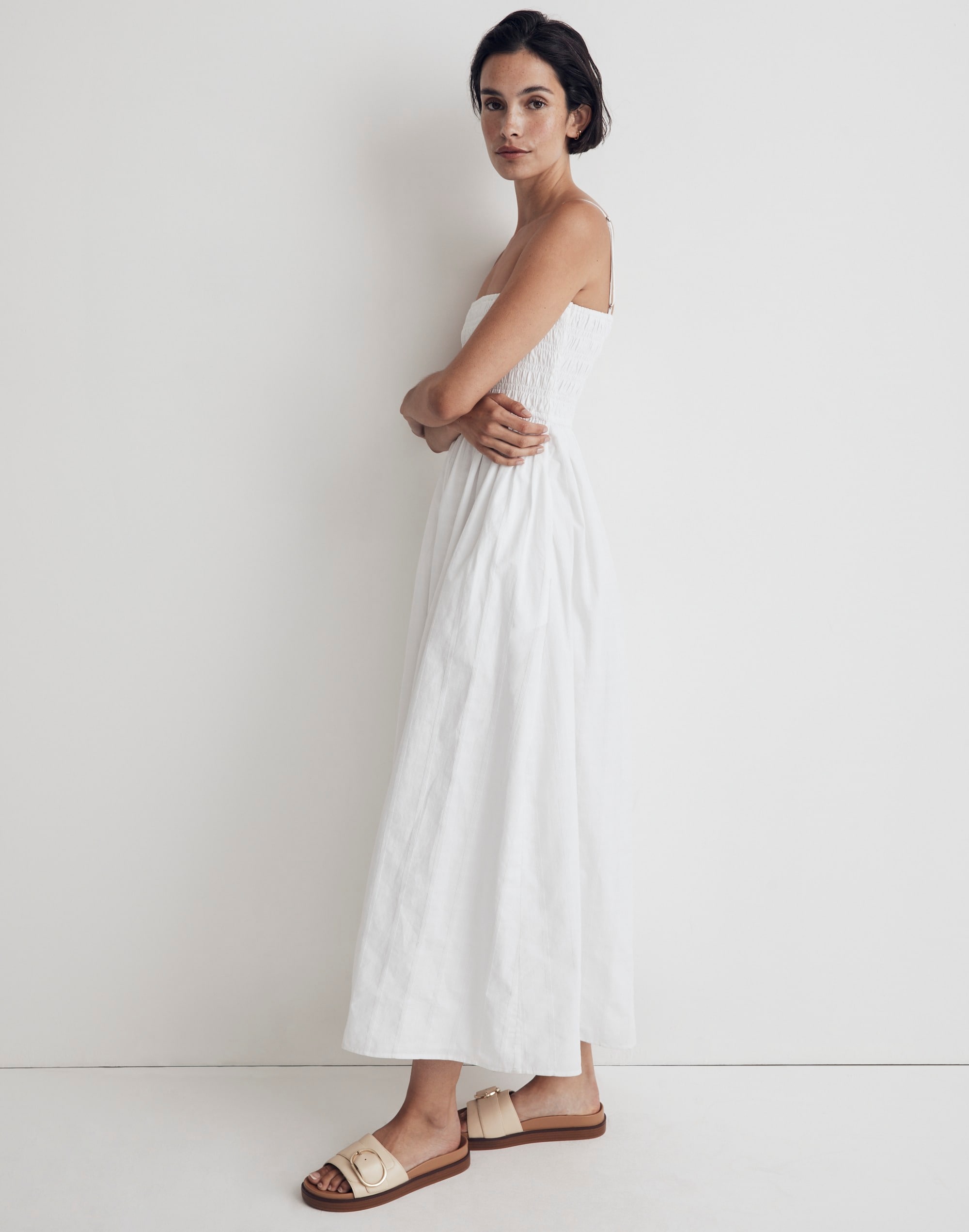 Theo Sleeveless Midi Dress