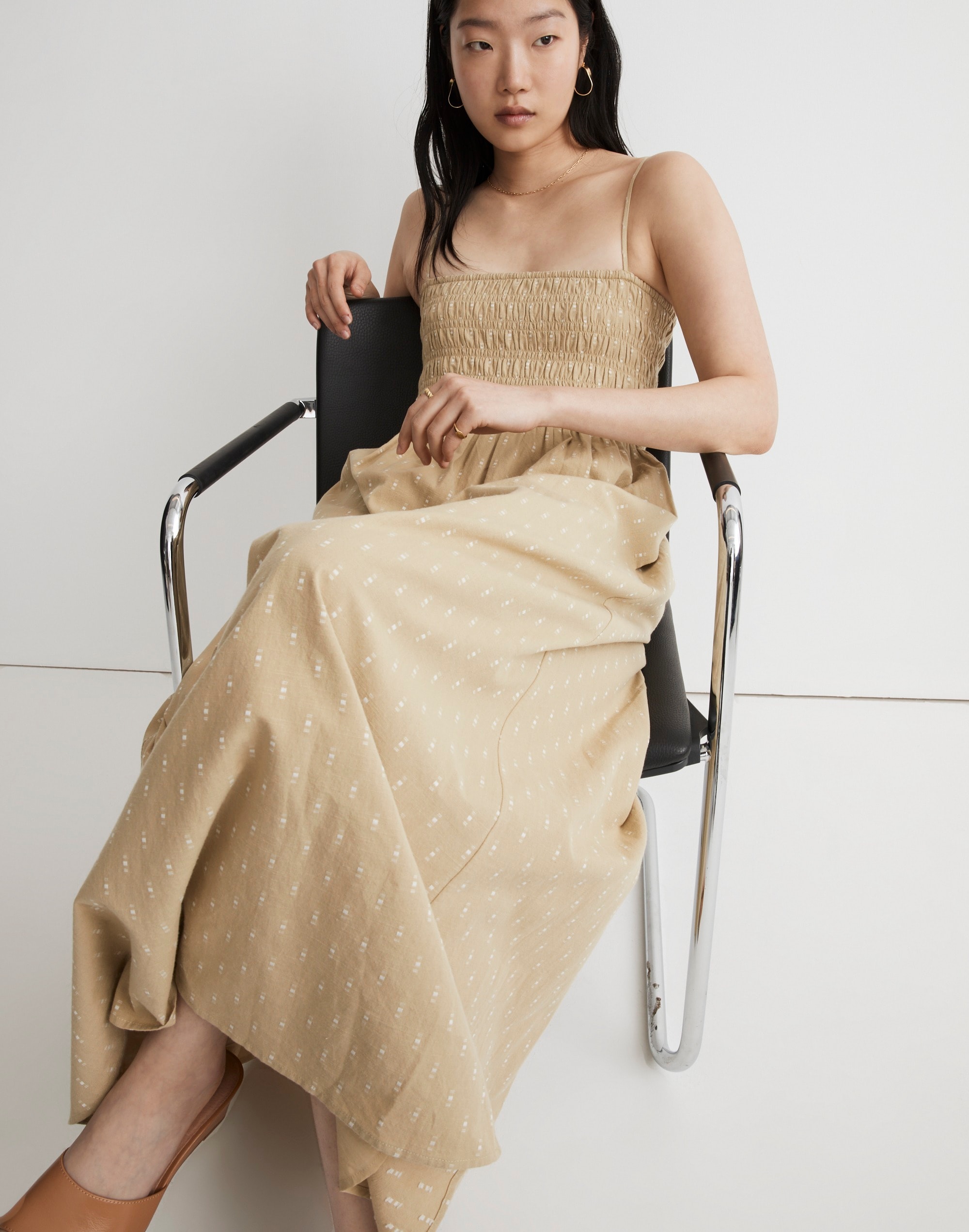 Theo Sleeveless Midi Dress