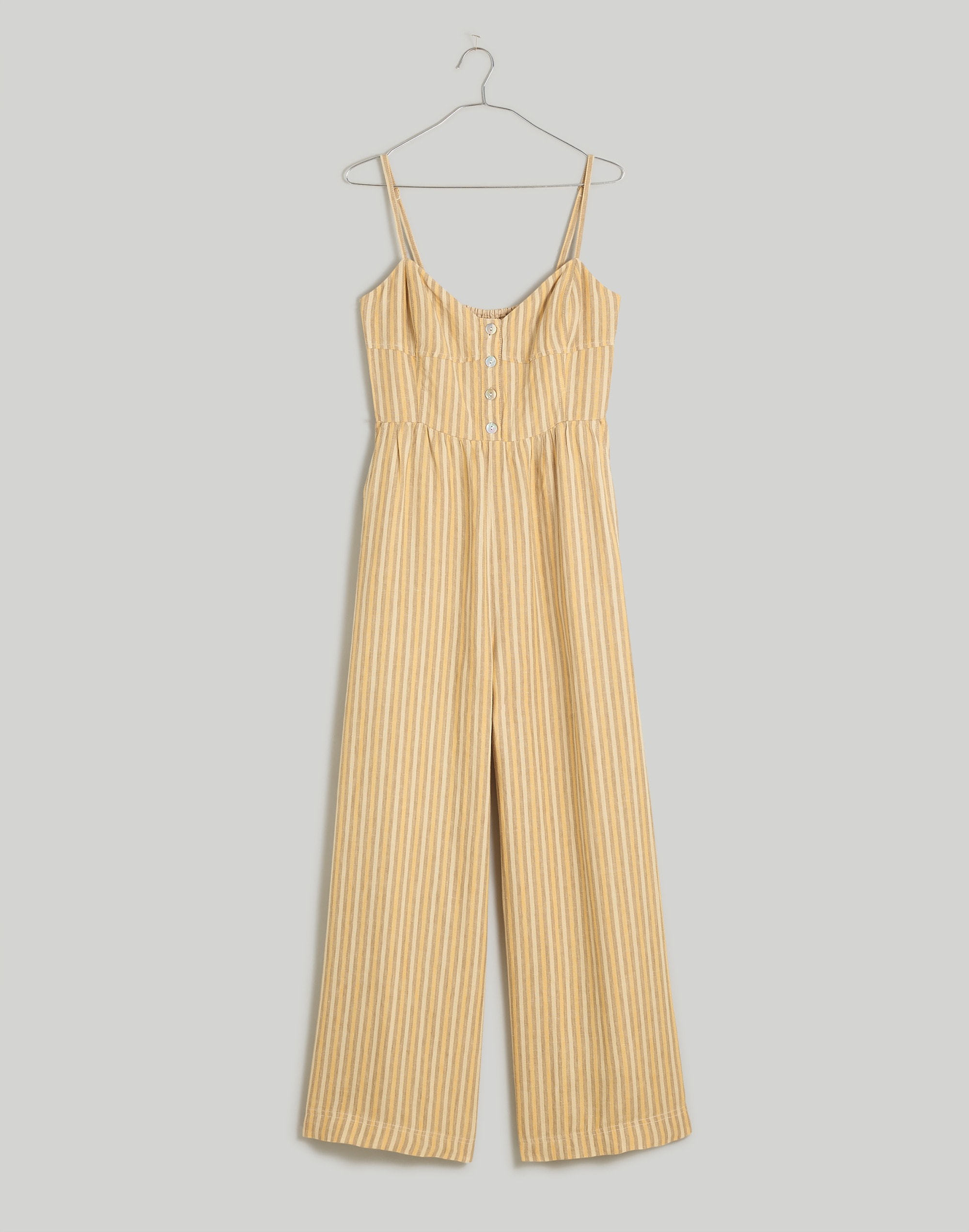 Sleeveless Wide-Leg Jumpsuit