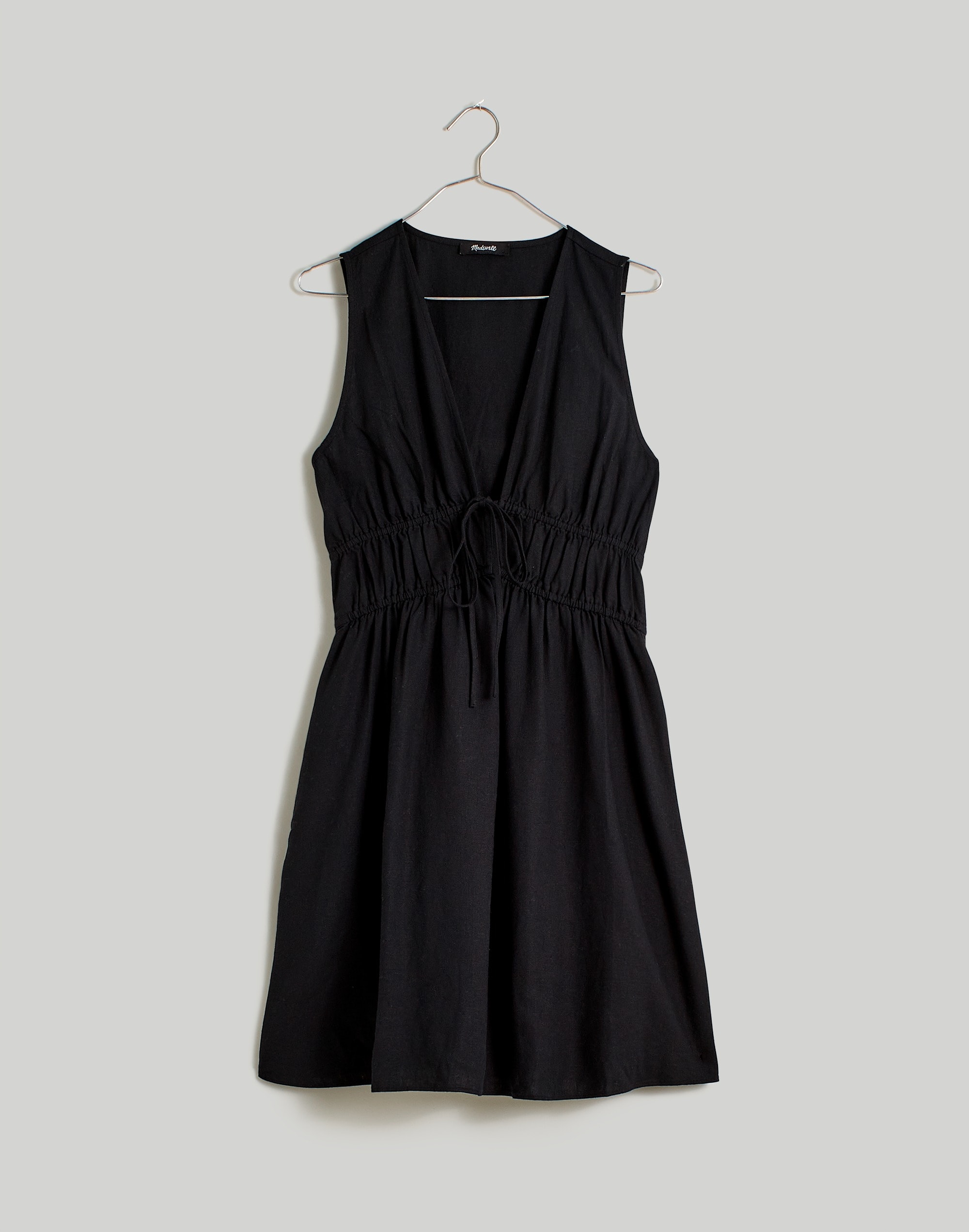 Sophia Deep-V Mini Dress