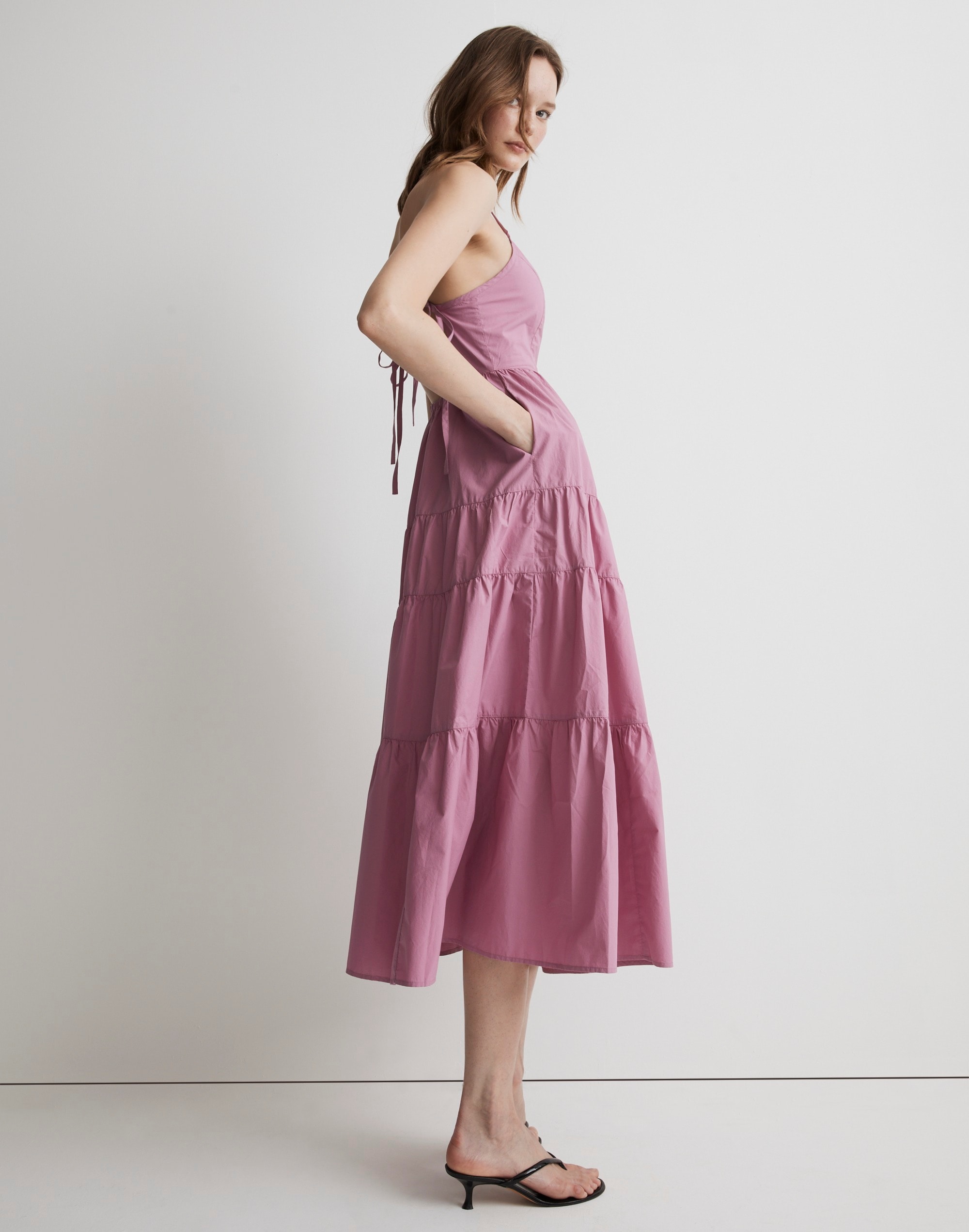 Sidonie Poplin Maxi Dress