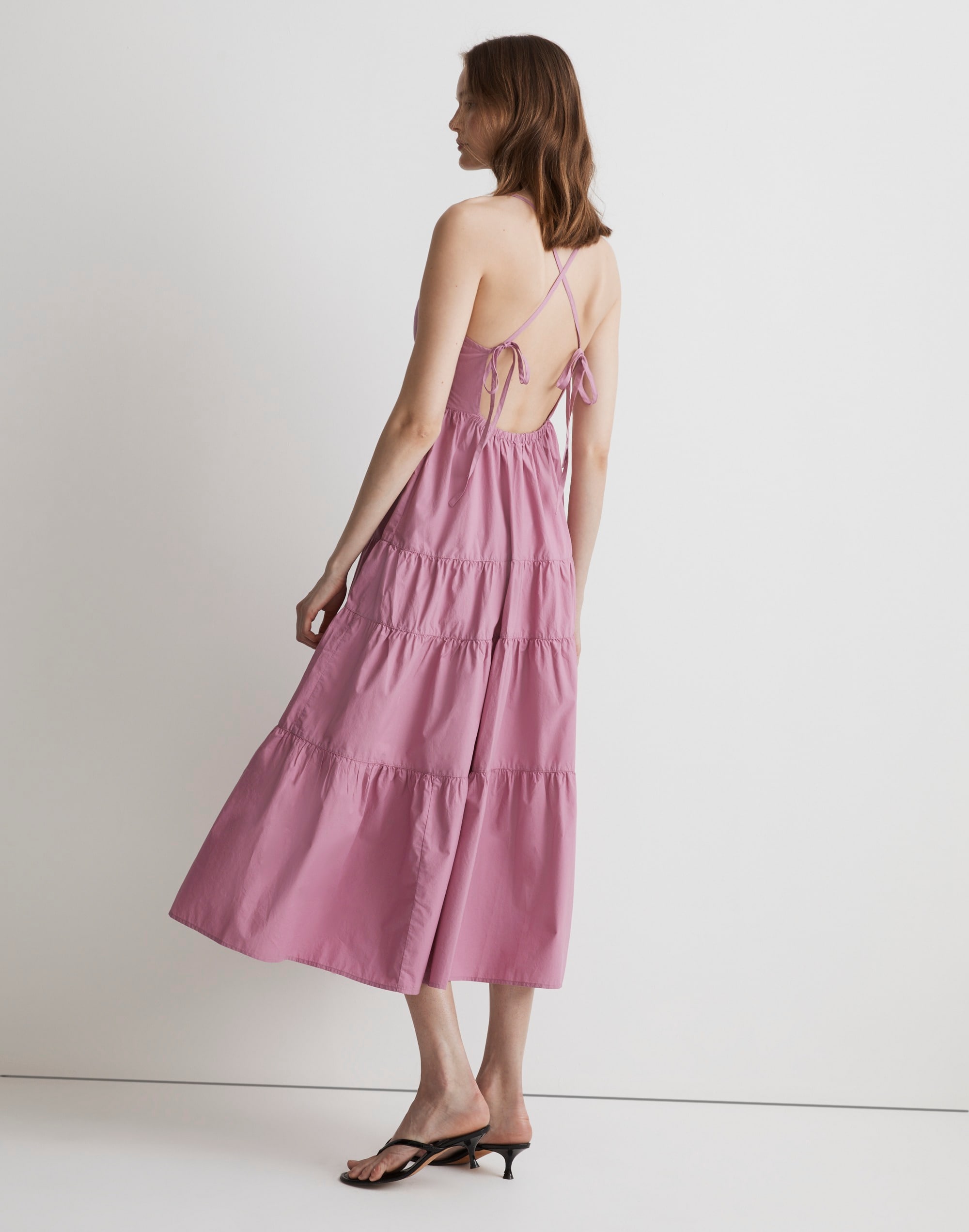 Sidonie Poplin Maxi Dress
