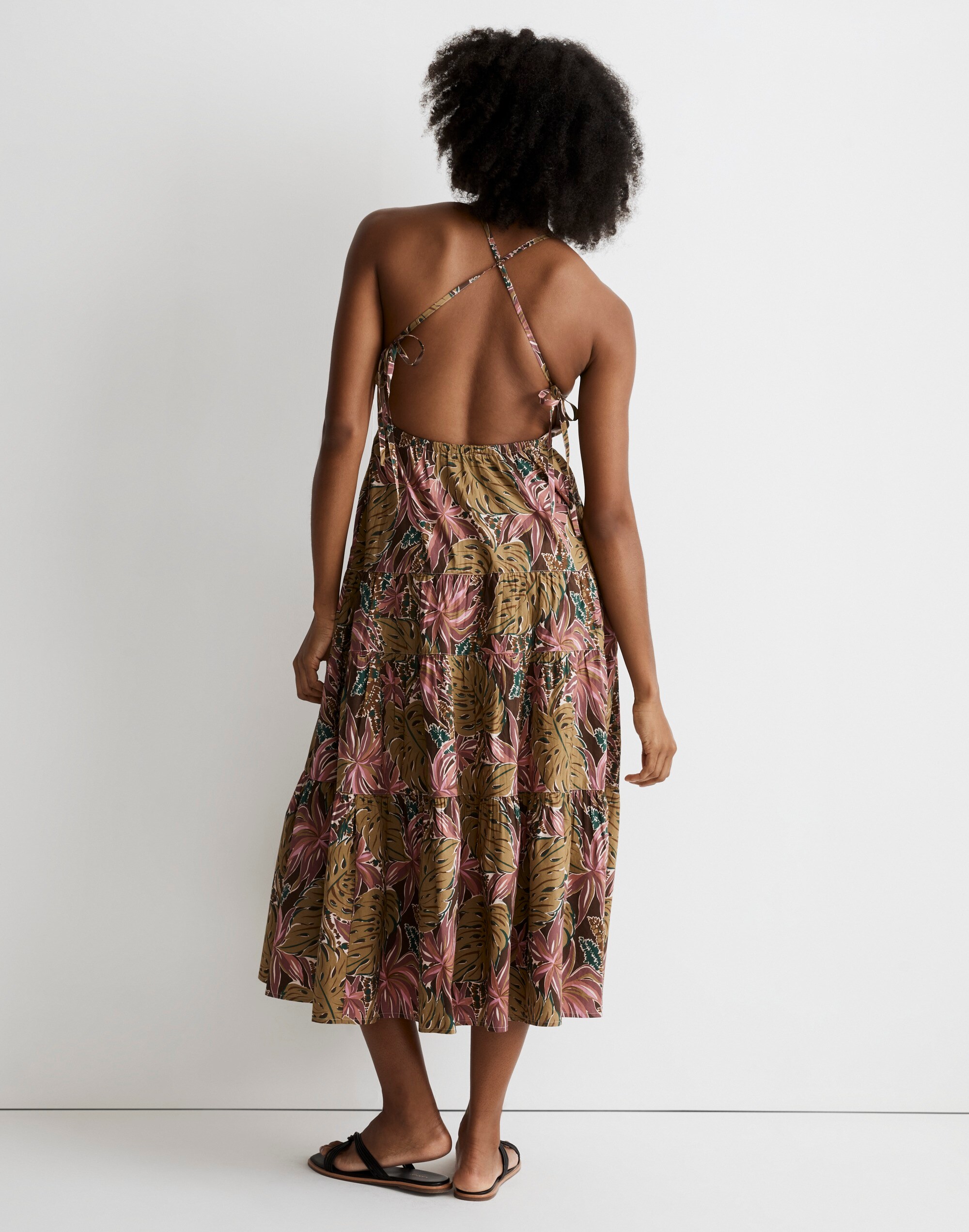 Sidonie Poplin Maxi Dress