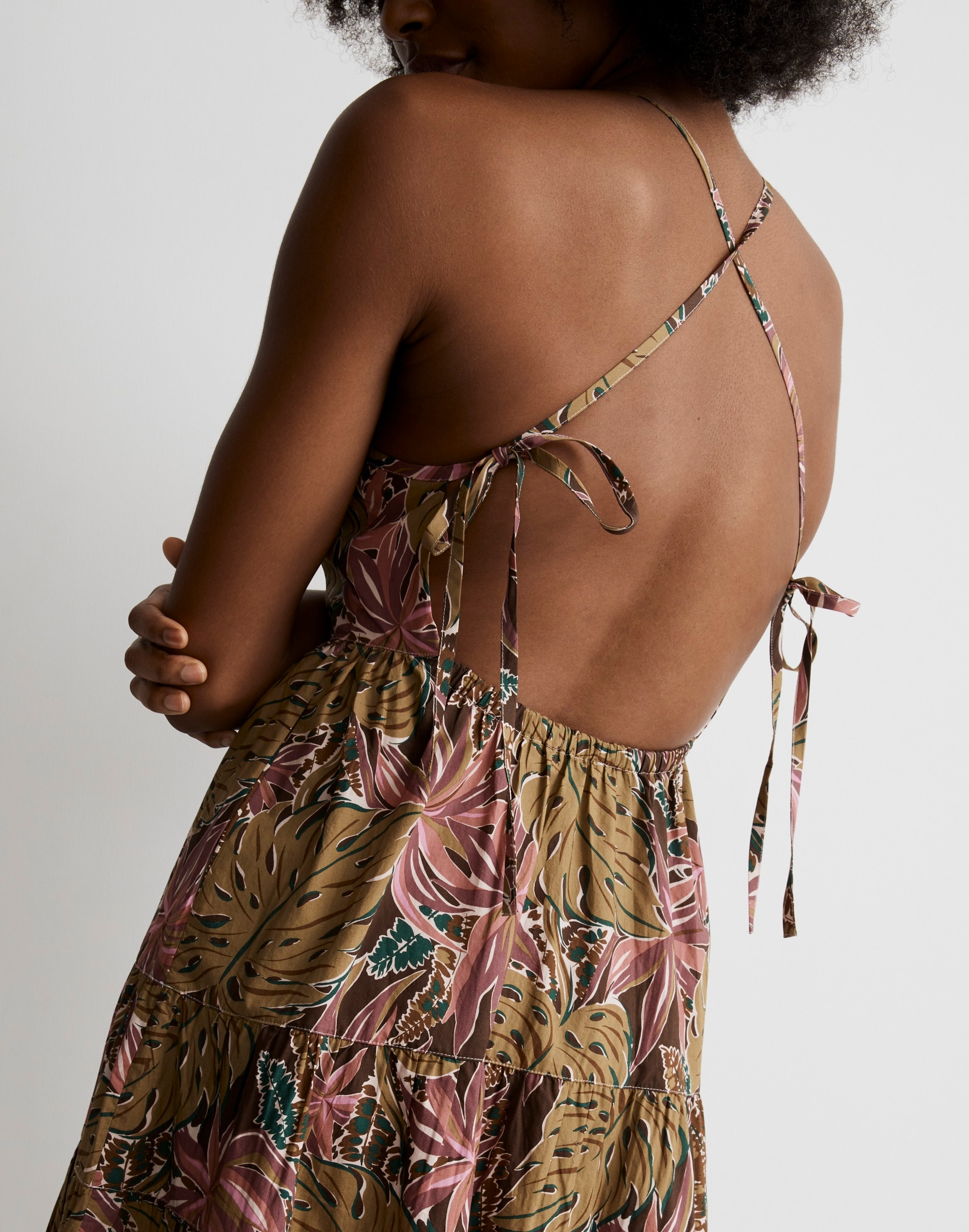 Sidonie Poplin Maxi Dress