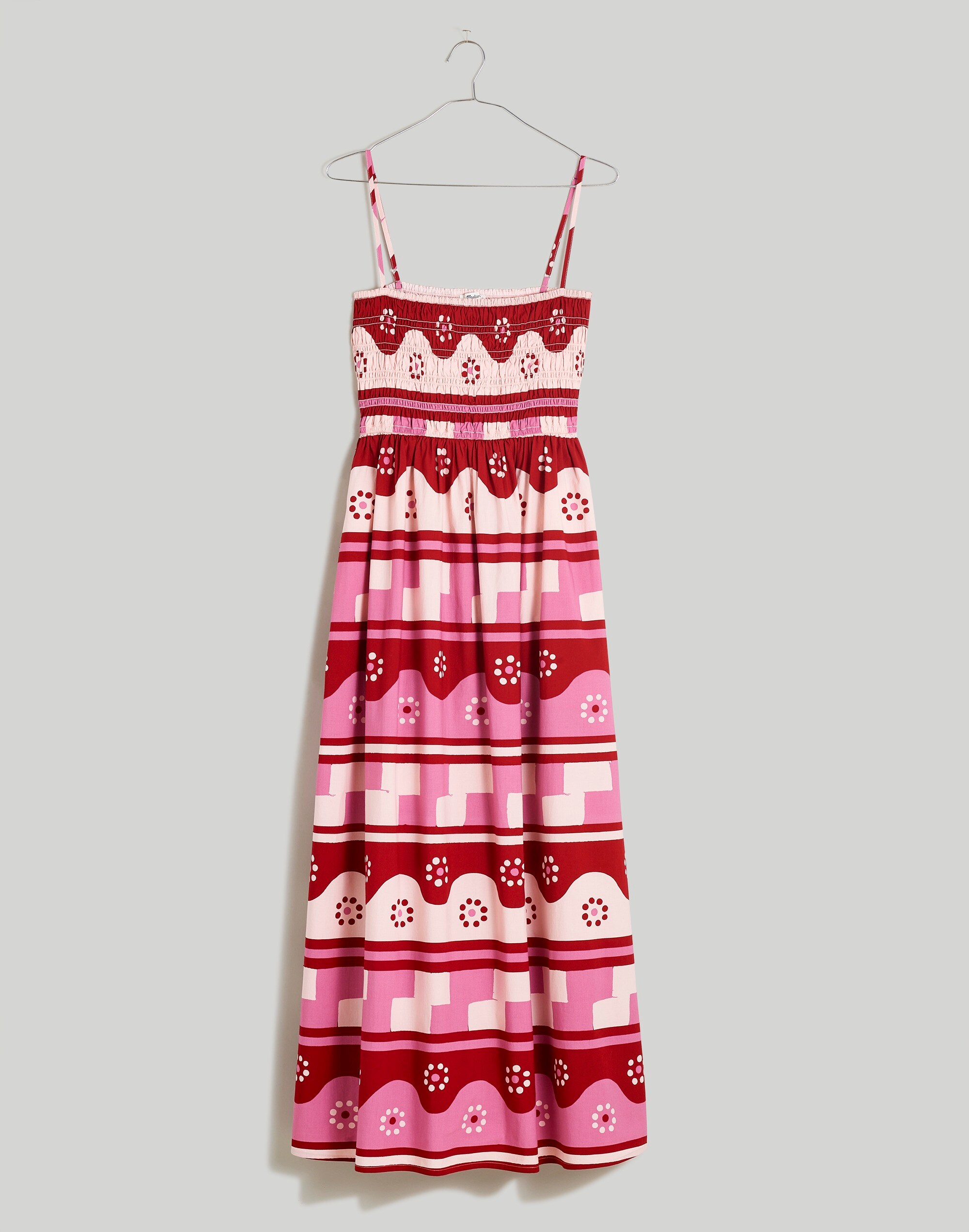 Theo Sleeveless Midi Dress in Geodaisy Batik
