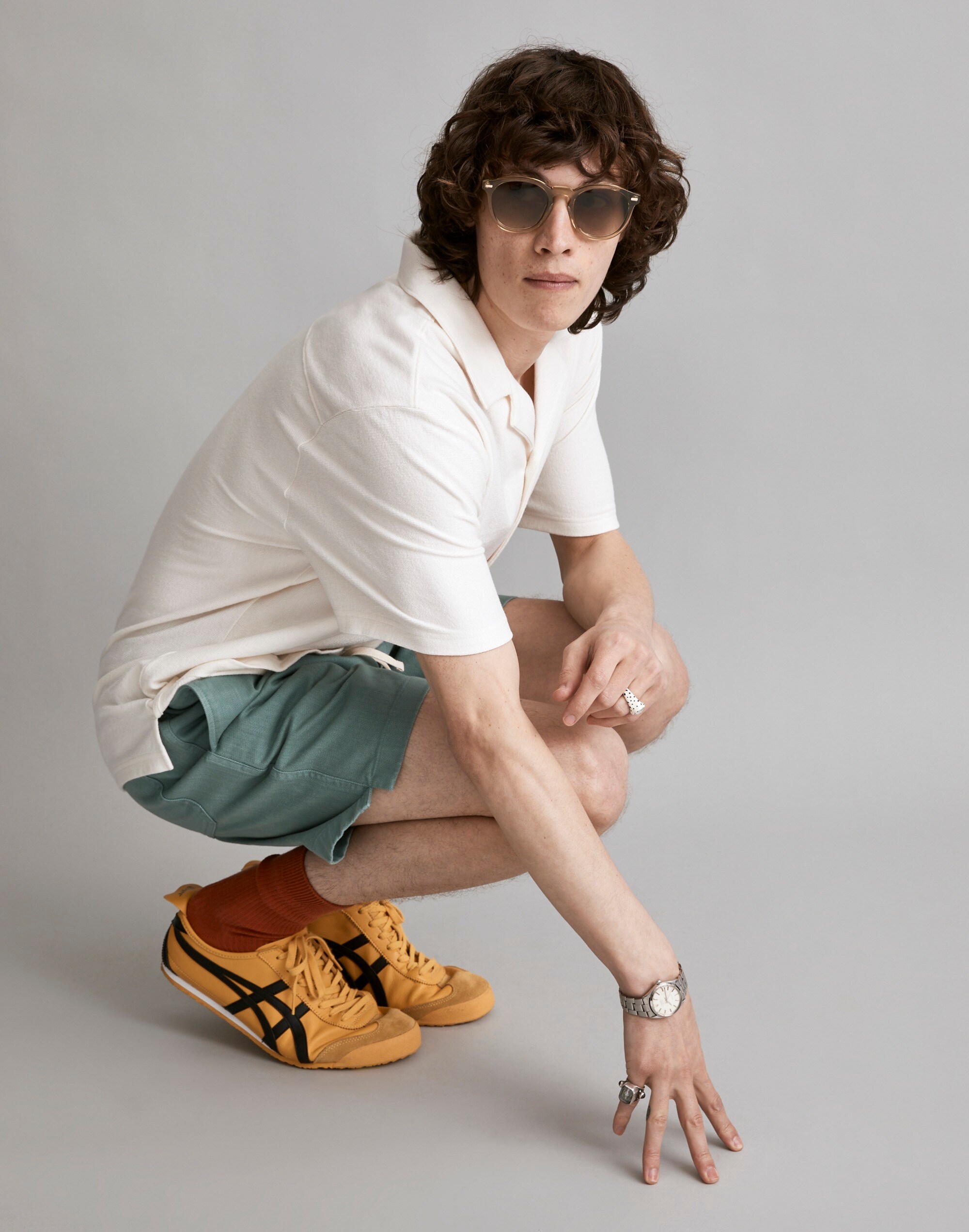 Textured Easy Short-Sleeve Shirt