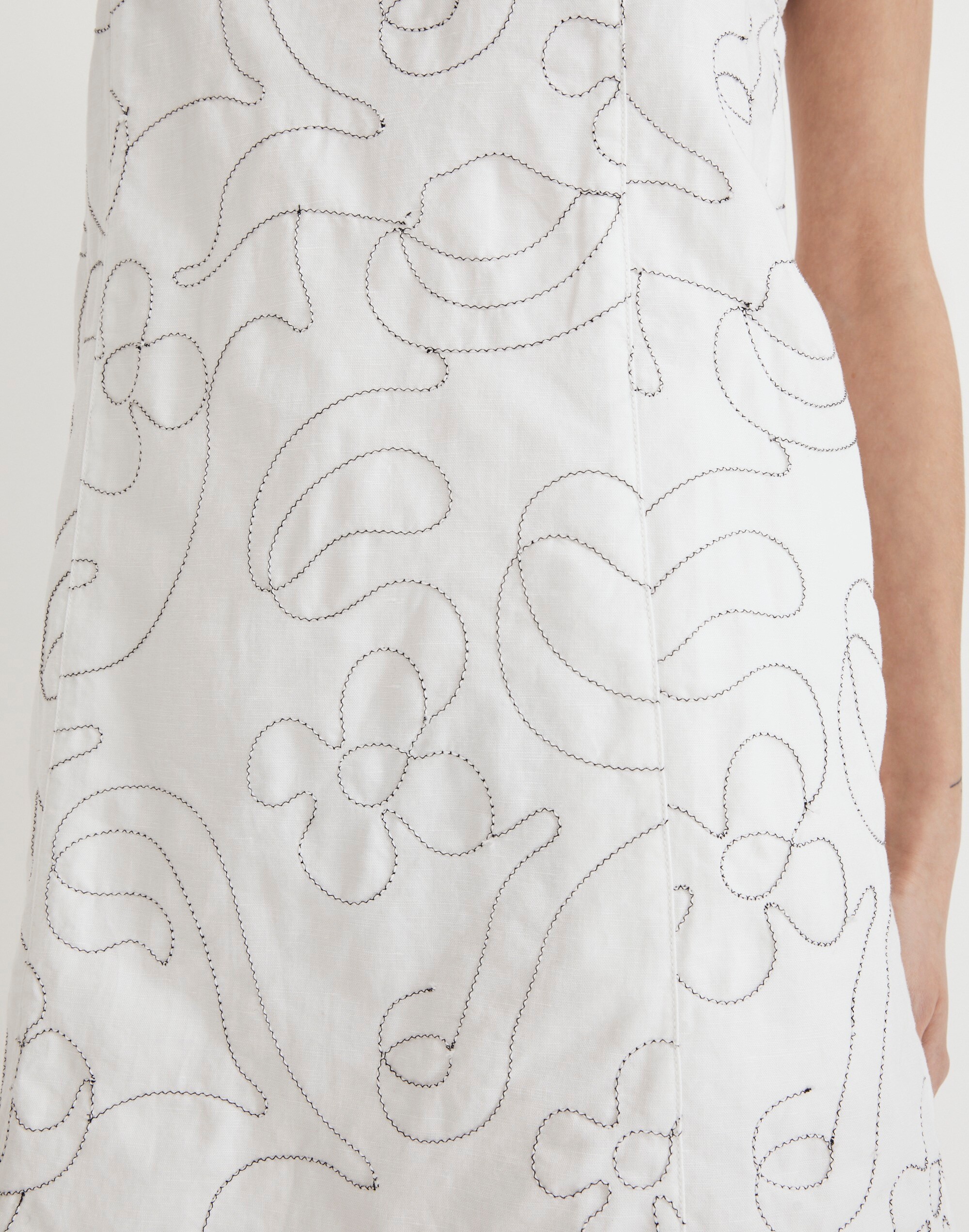 Goldie Mini Dress in 100% Linen