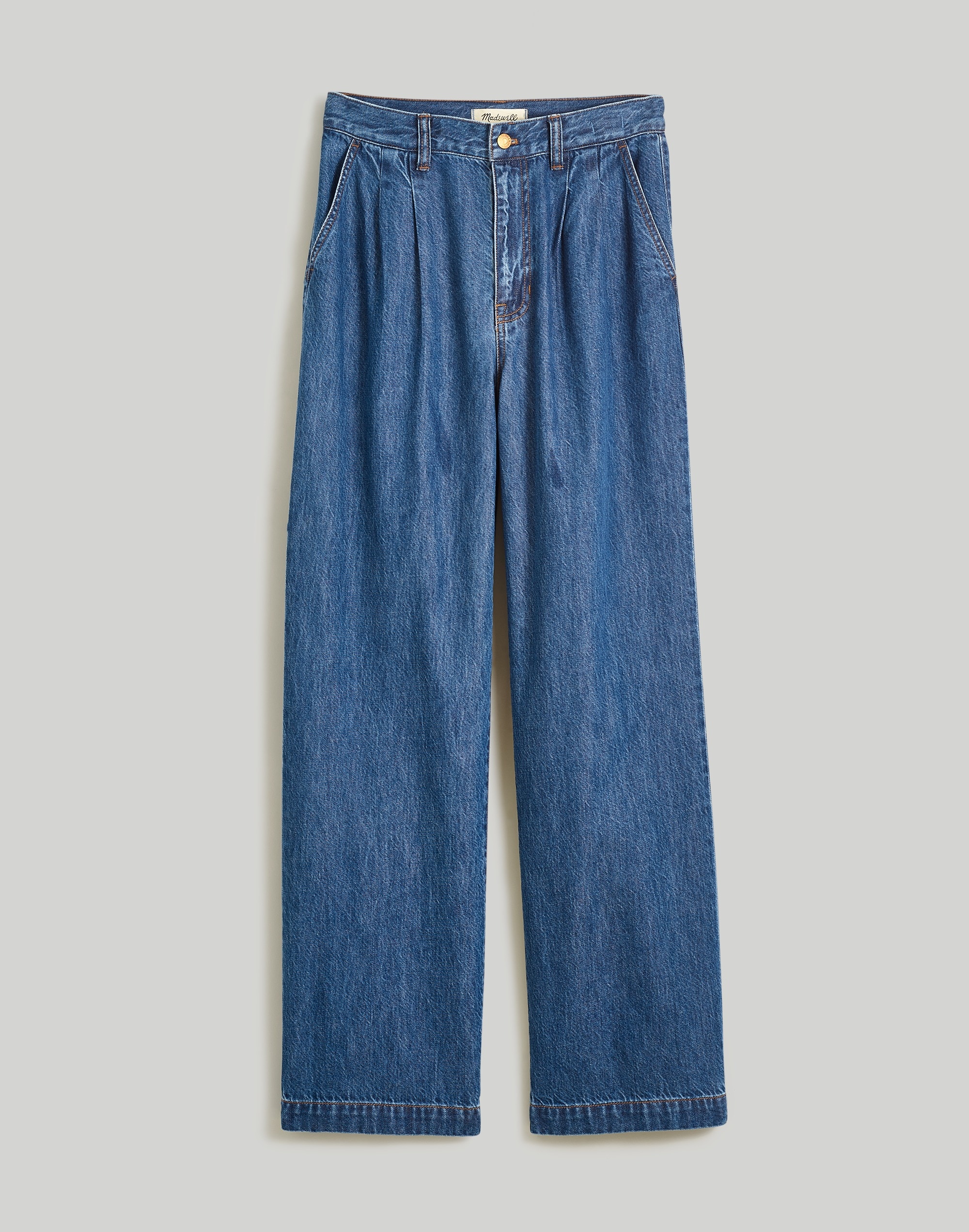 The Harlow Wide-Leg Jean in Fairson Wash