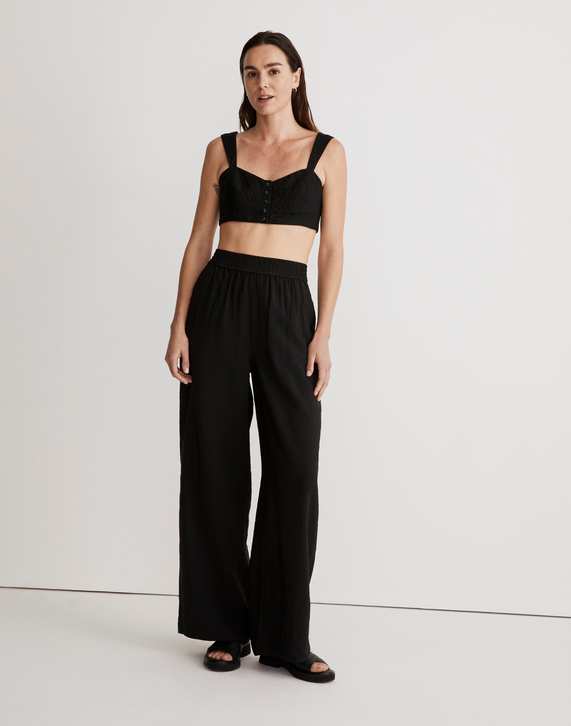 The Carley Wide-Leg Pant in Softdrape
