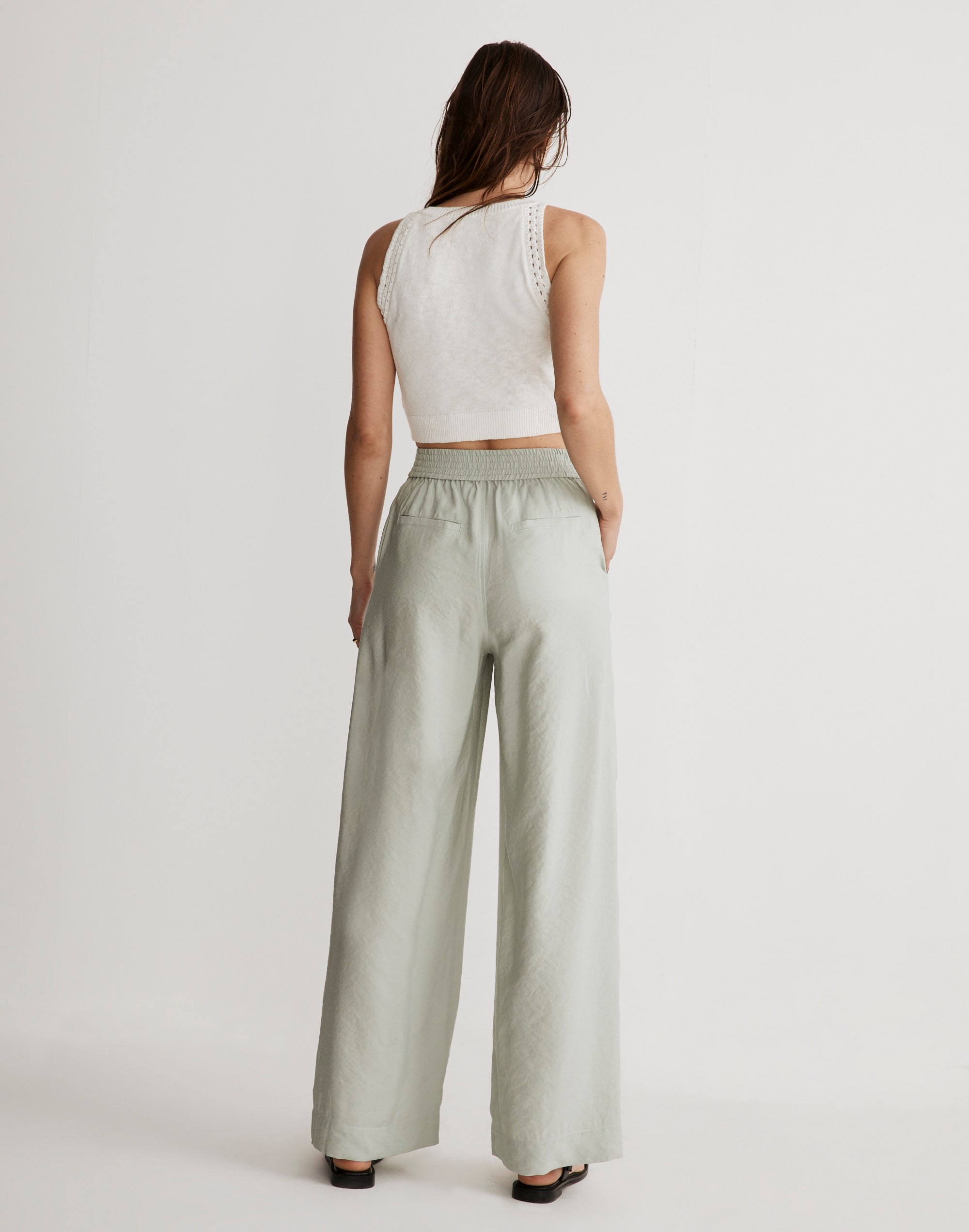 The Carley Wide-Leg Pant in Softdrape