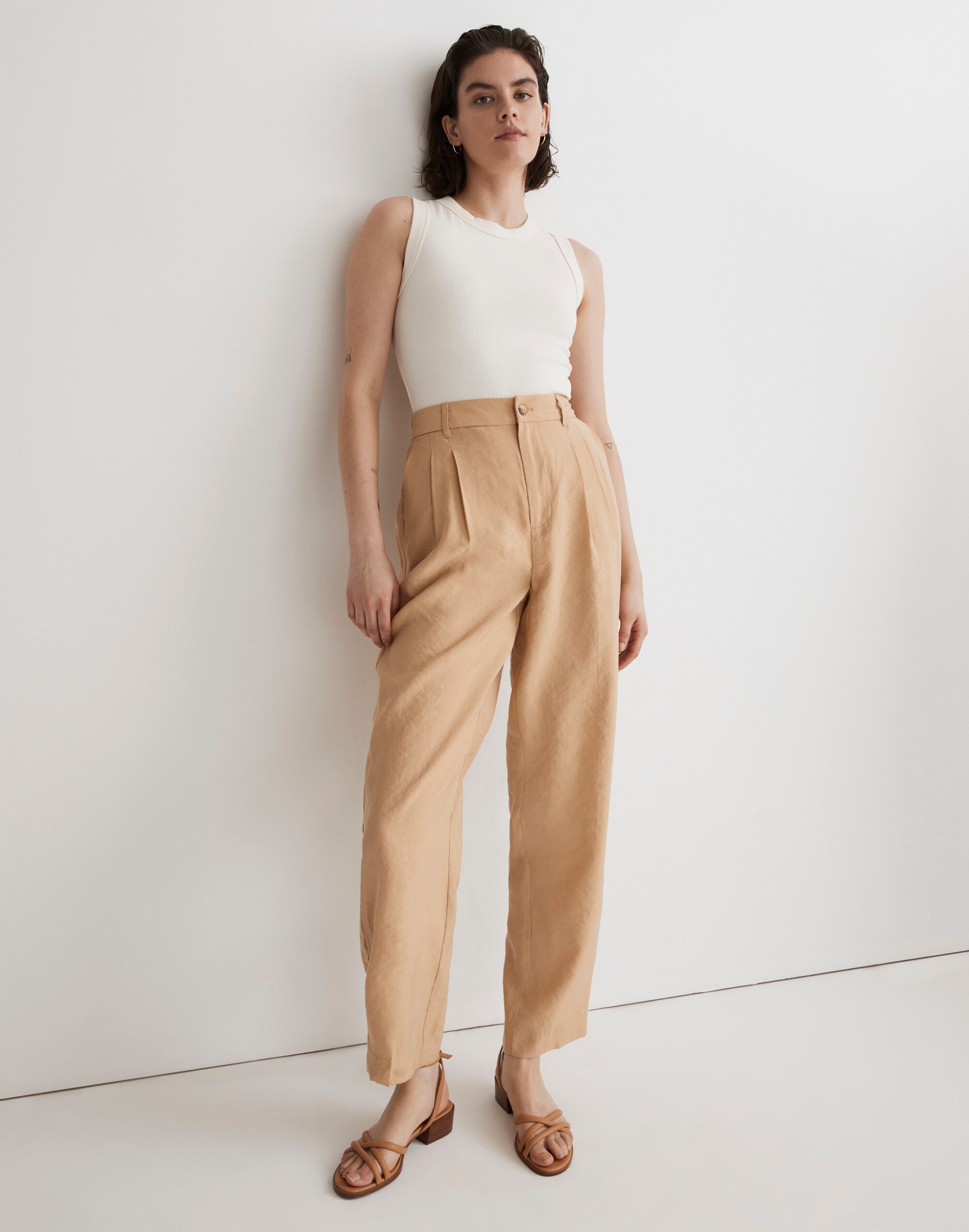 The Tailored Tapered Pant in Softdrape