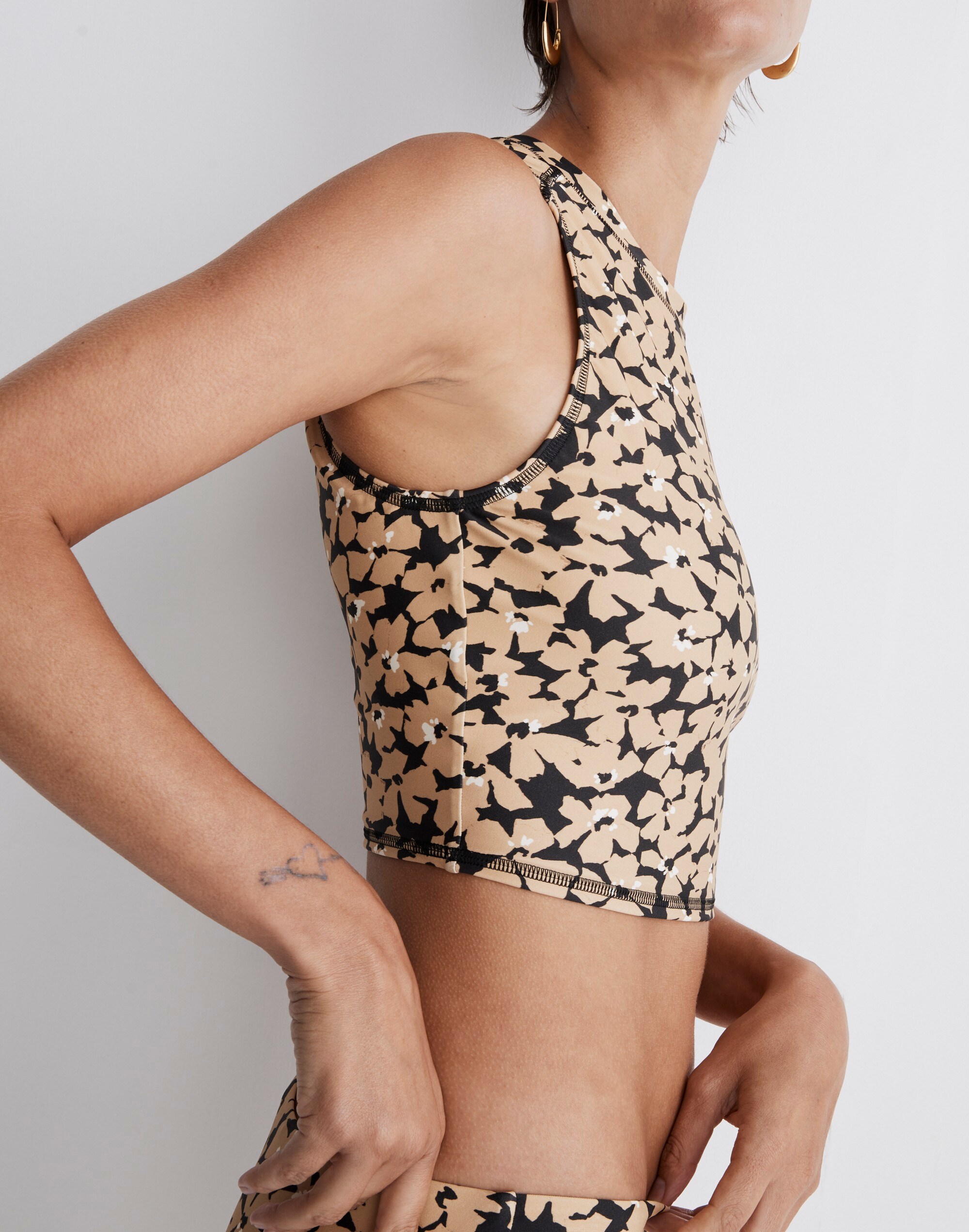 Tank Rashguard Crop Top