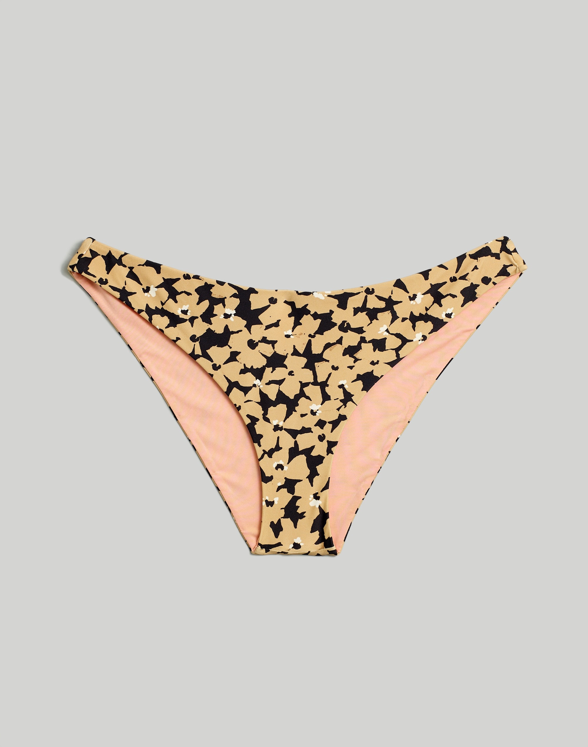 Madewell Second Wave Ribbed Classic Cheeky Bikini Bottom