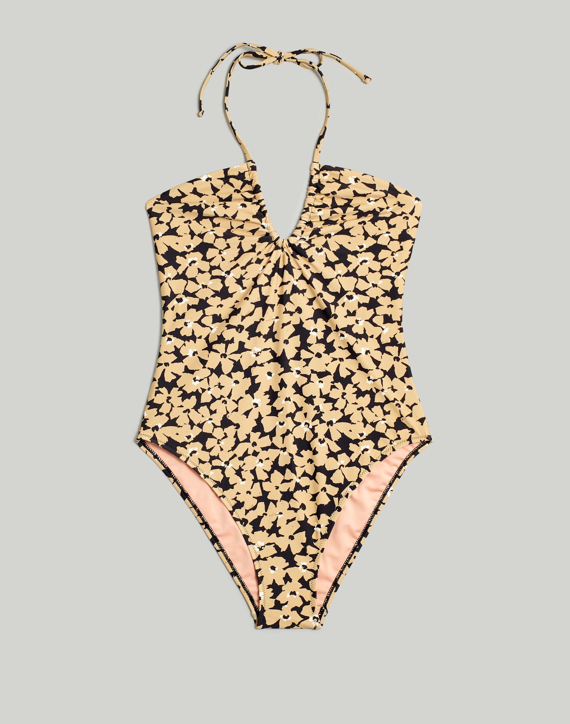 Halter String One-Piece Swimsuit