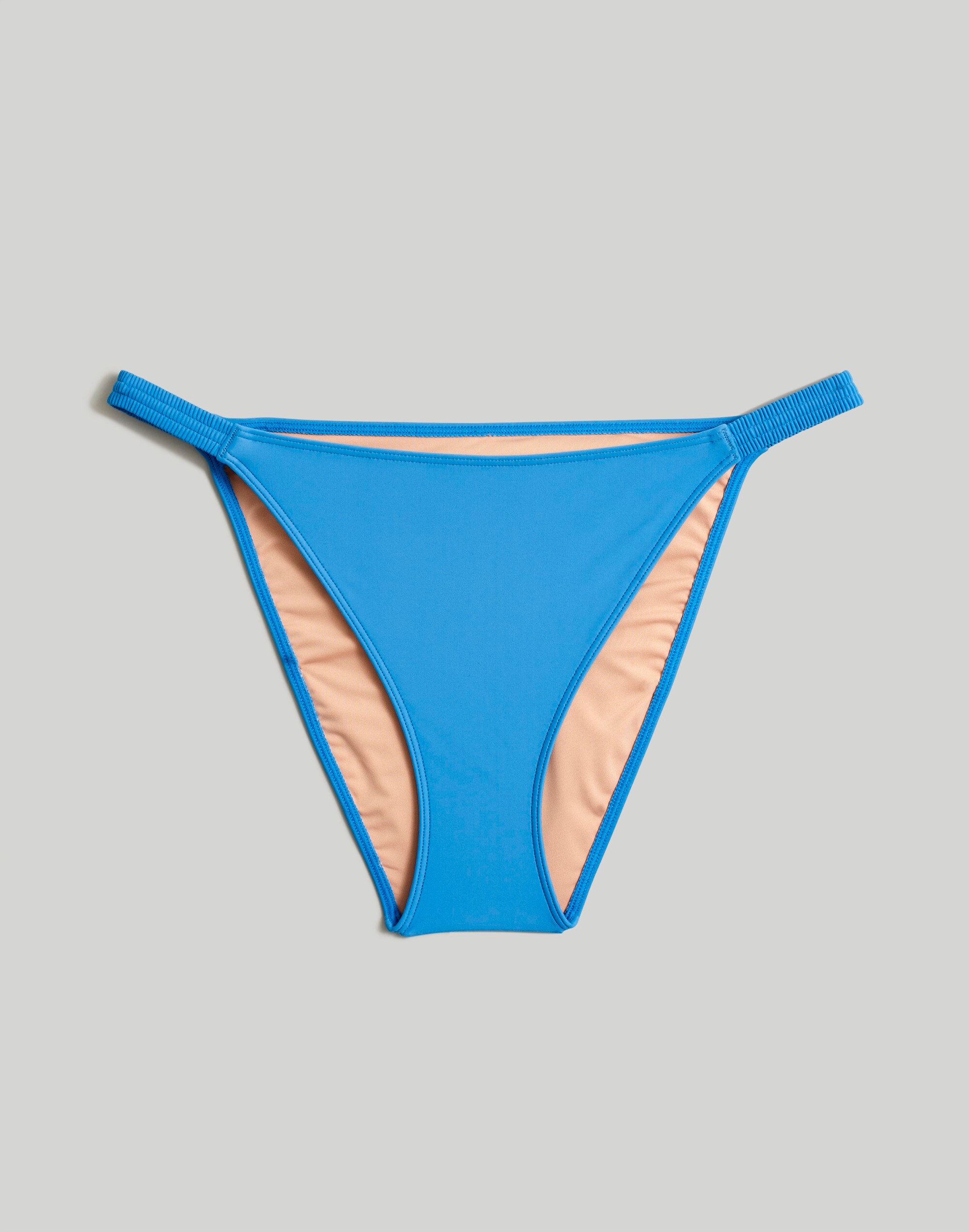 Mid-Rise Scrunchy Bikini Bottoms