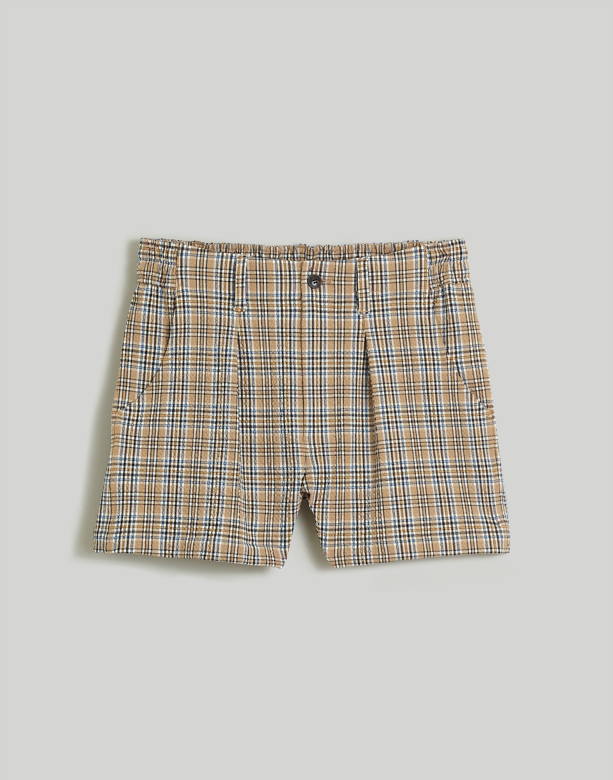 The Neale Short in Gingham Seersucker