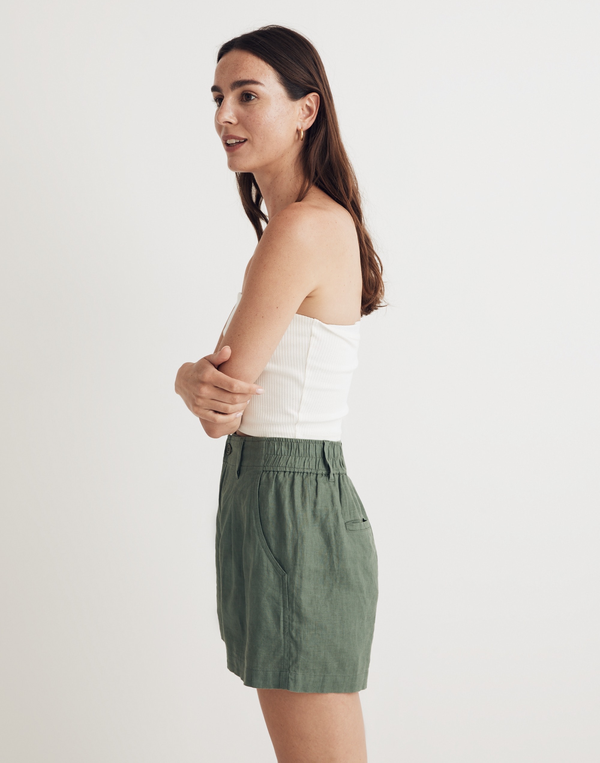 The Neale Short in 100% Linen