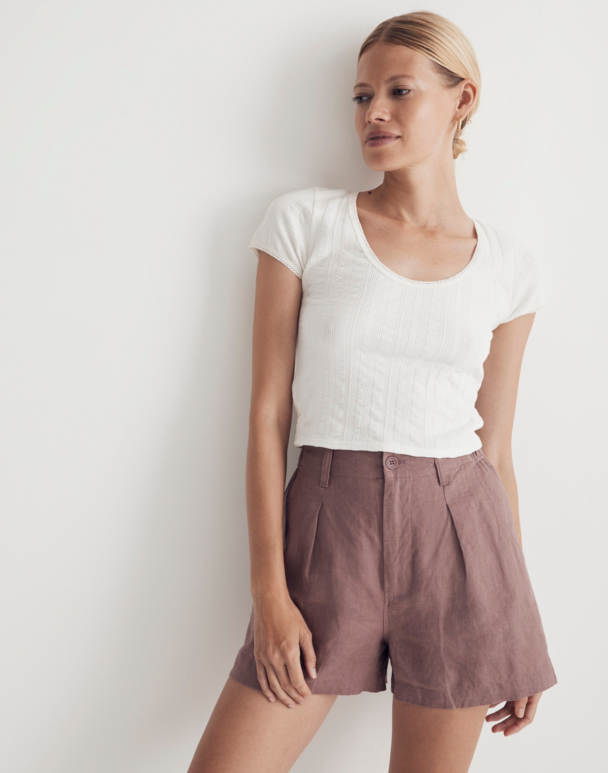 The Neale Short in 100% Linen