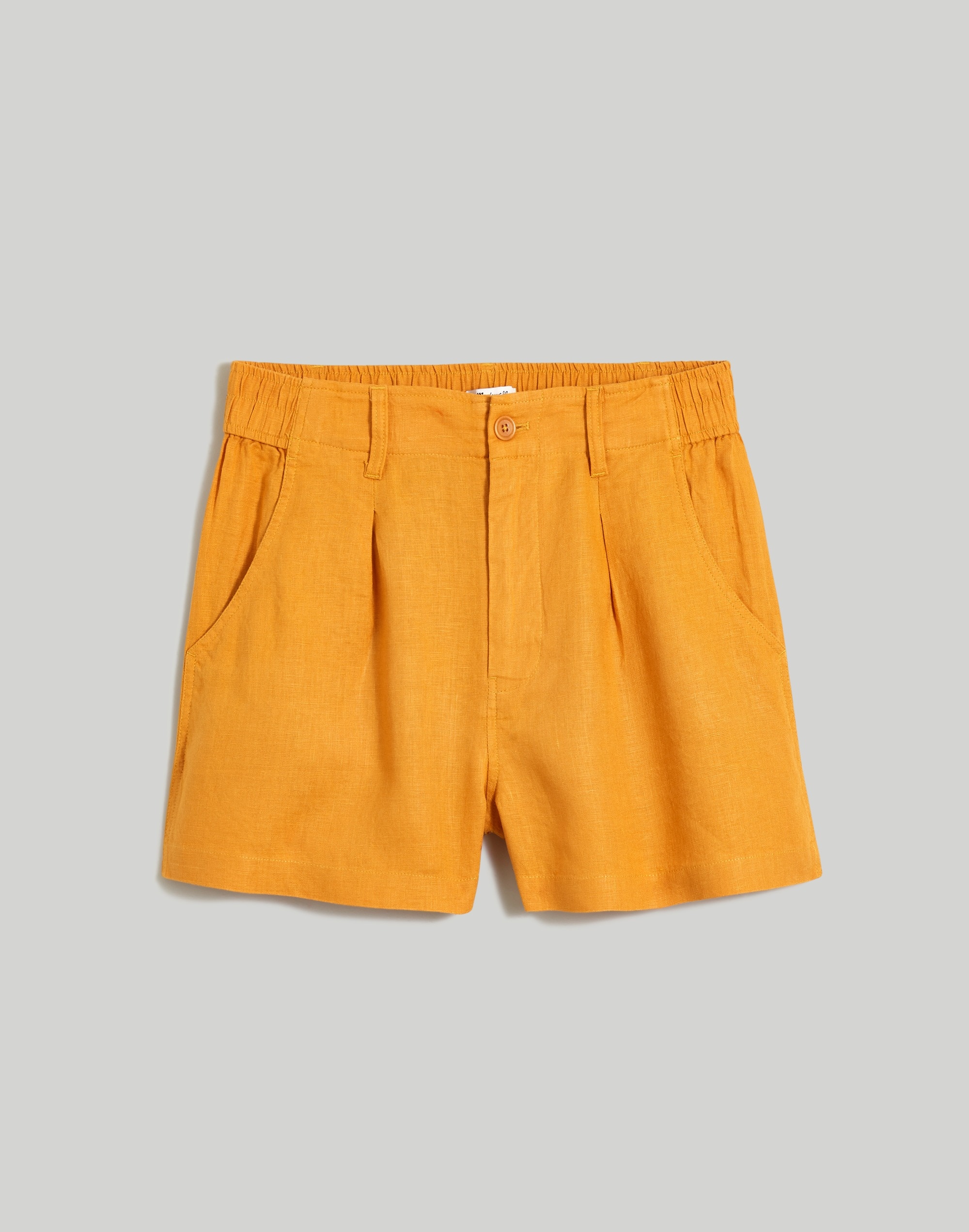 The Neale Short in 100% Linen in null image 4