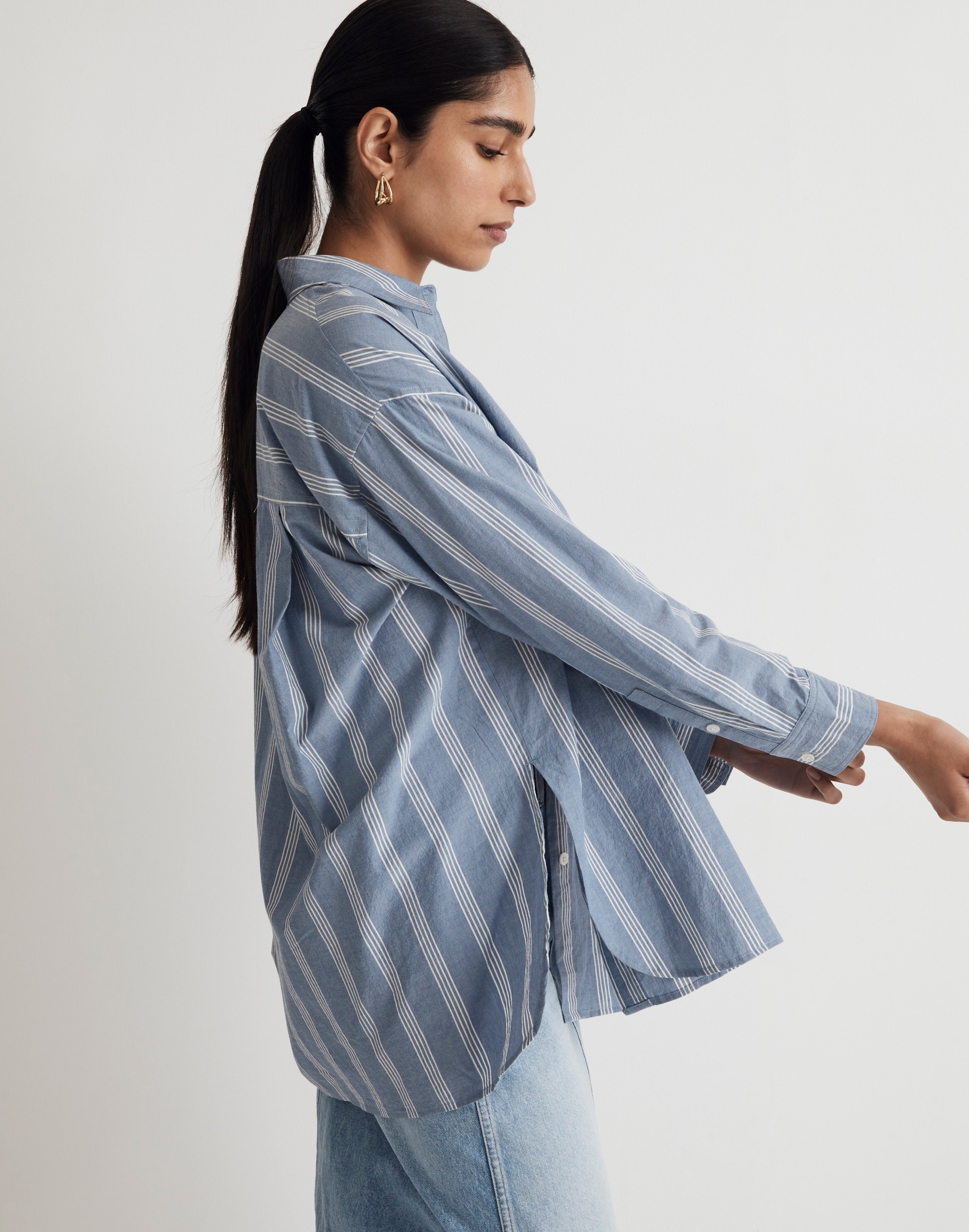 The Signature Poplin Oversized Shirt