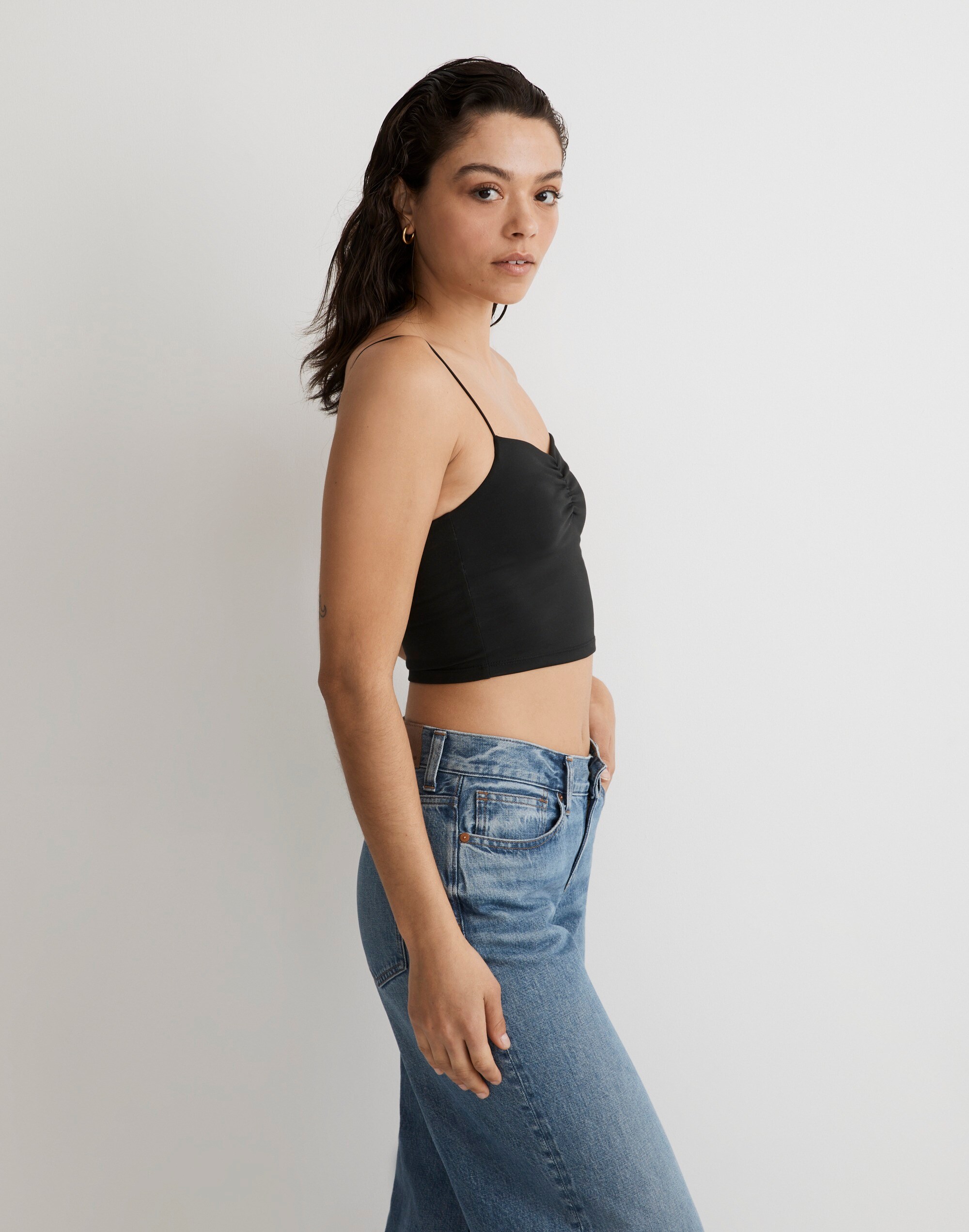 Flex Sweetheart Crop Tank Top