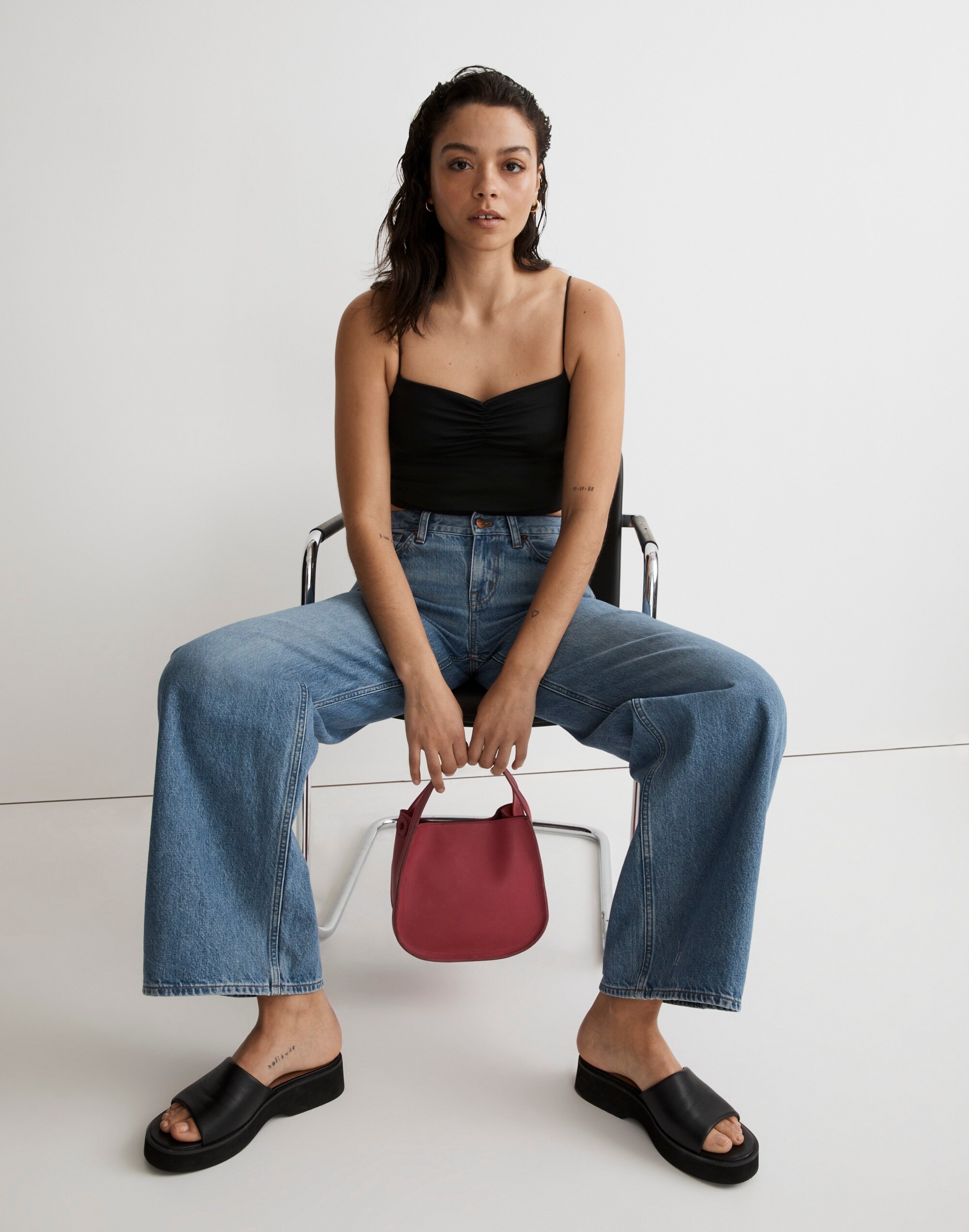 Flex Sweetheart Crop Tank Top