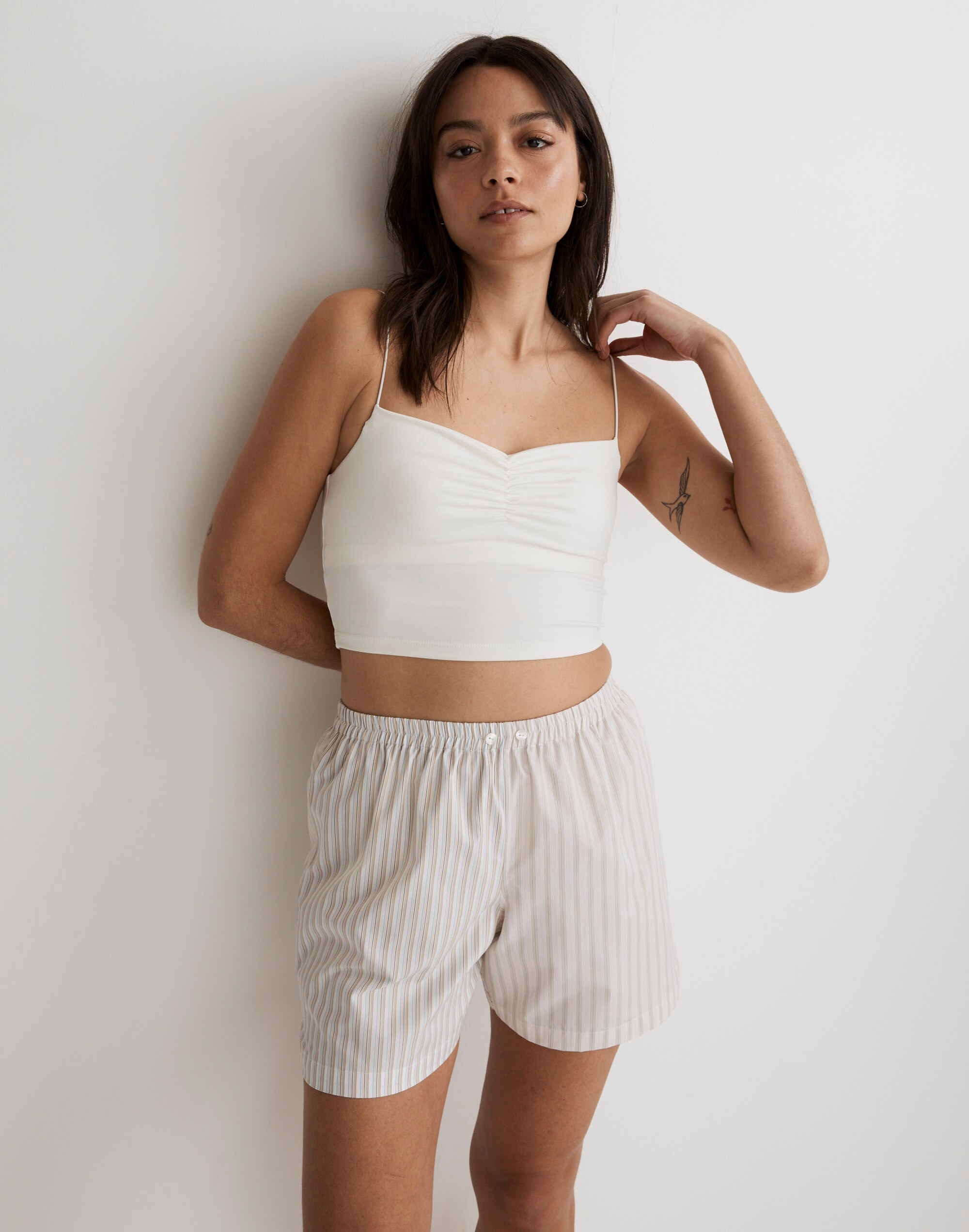 Flex Sweetheart Crop Tank Top