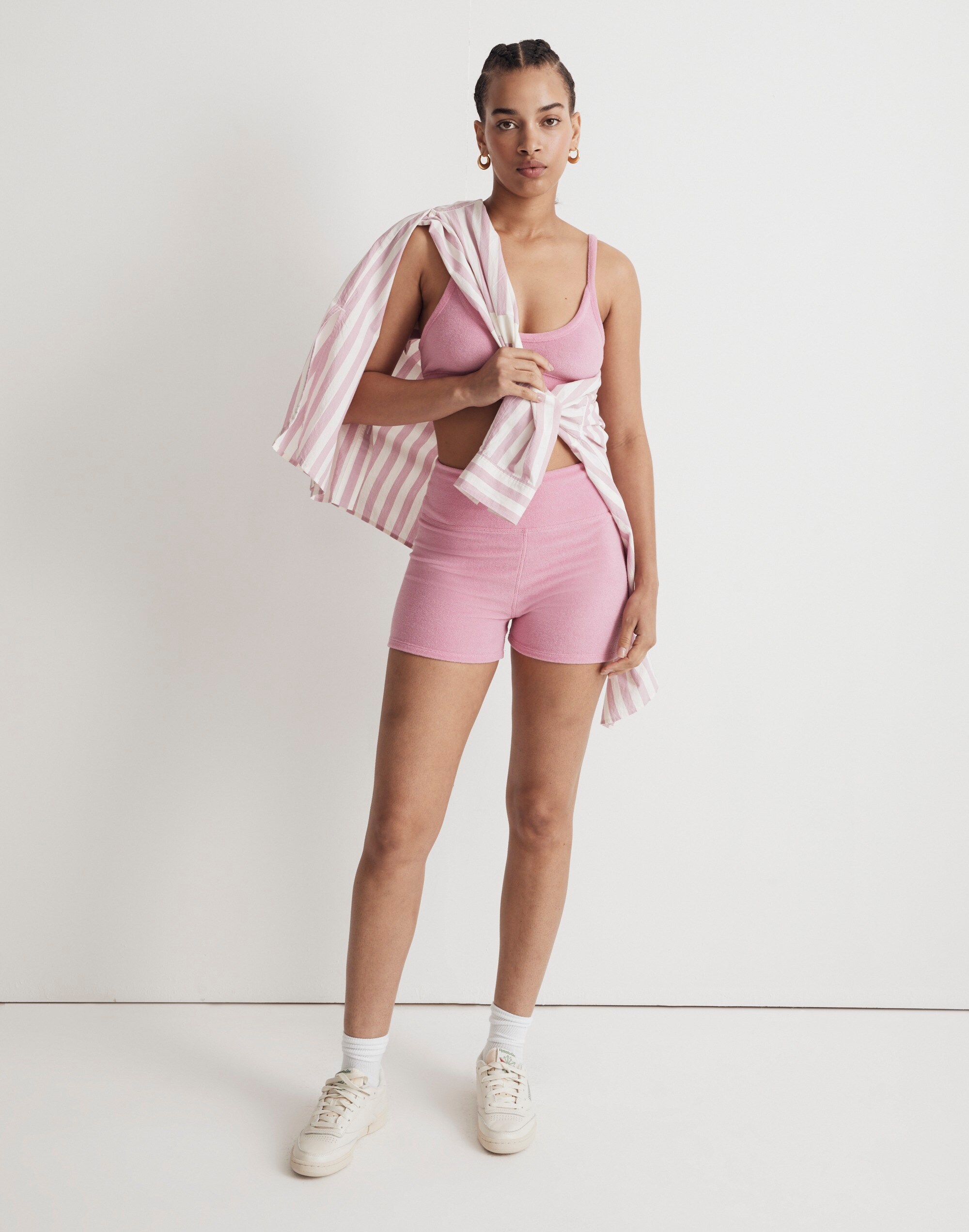 Towel Terry Scoopneck Bralette