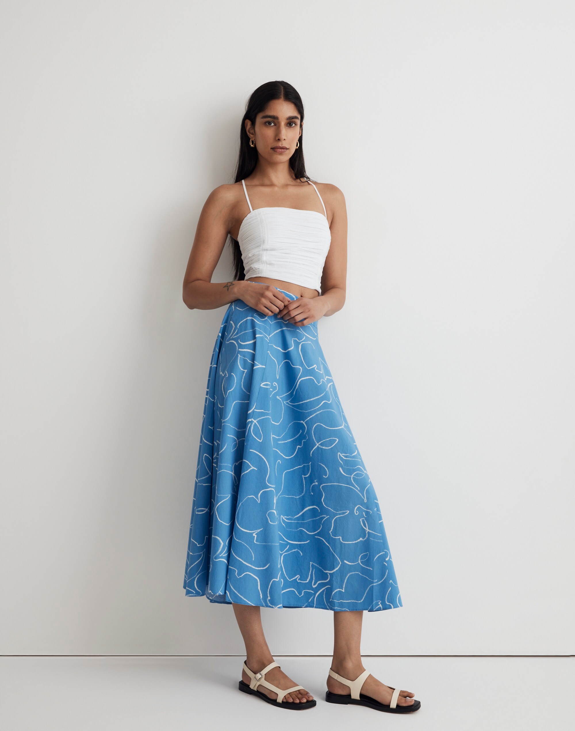 Womens In Bloom Maxi Skirt main image 0