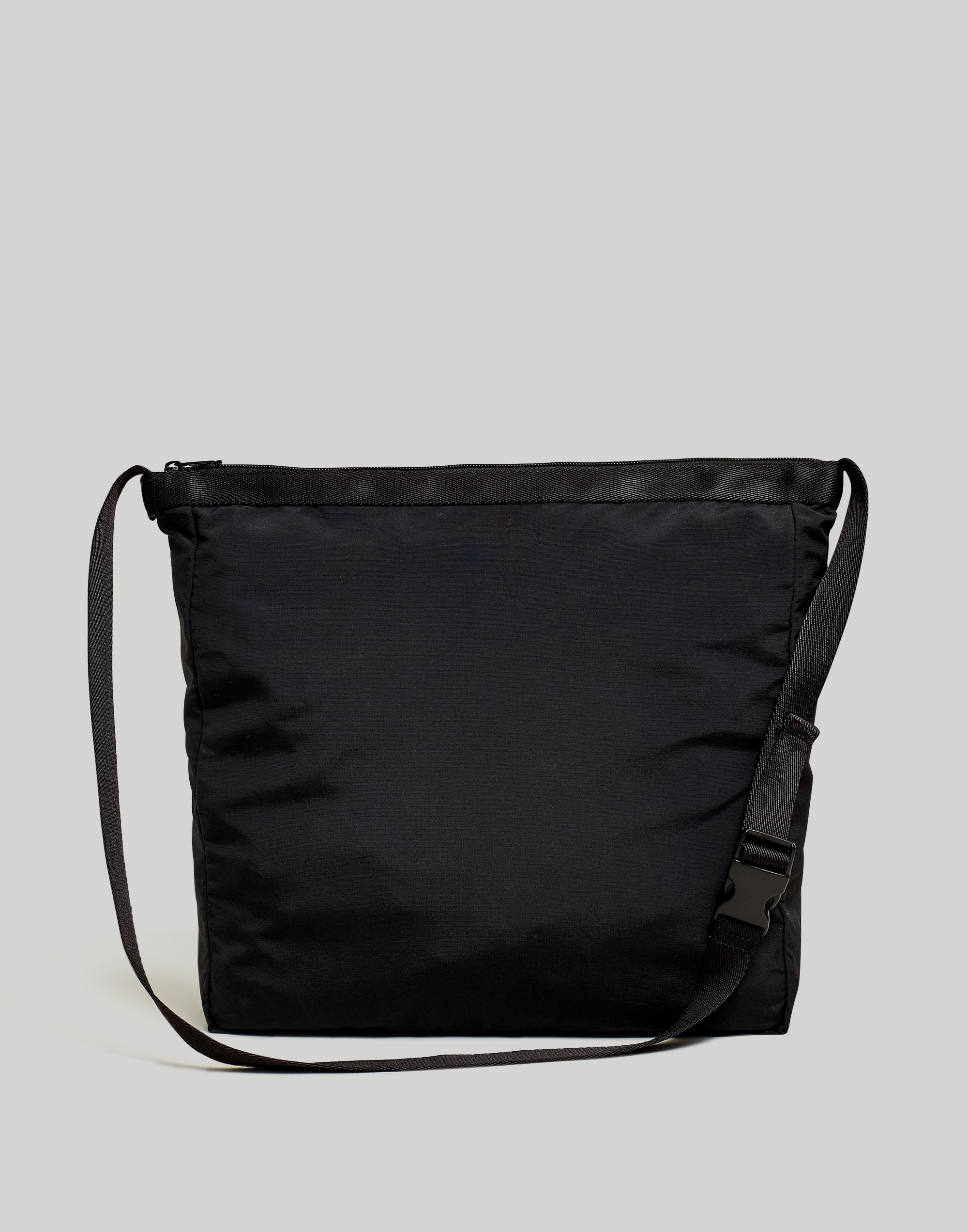 Mw (re)sourced Packable Tote Bag In Almost Black
