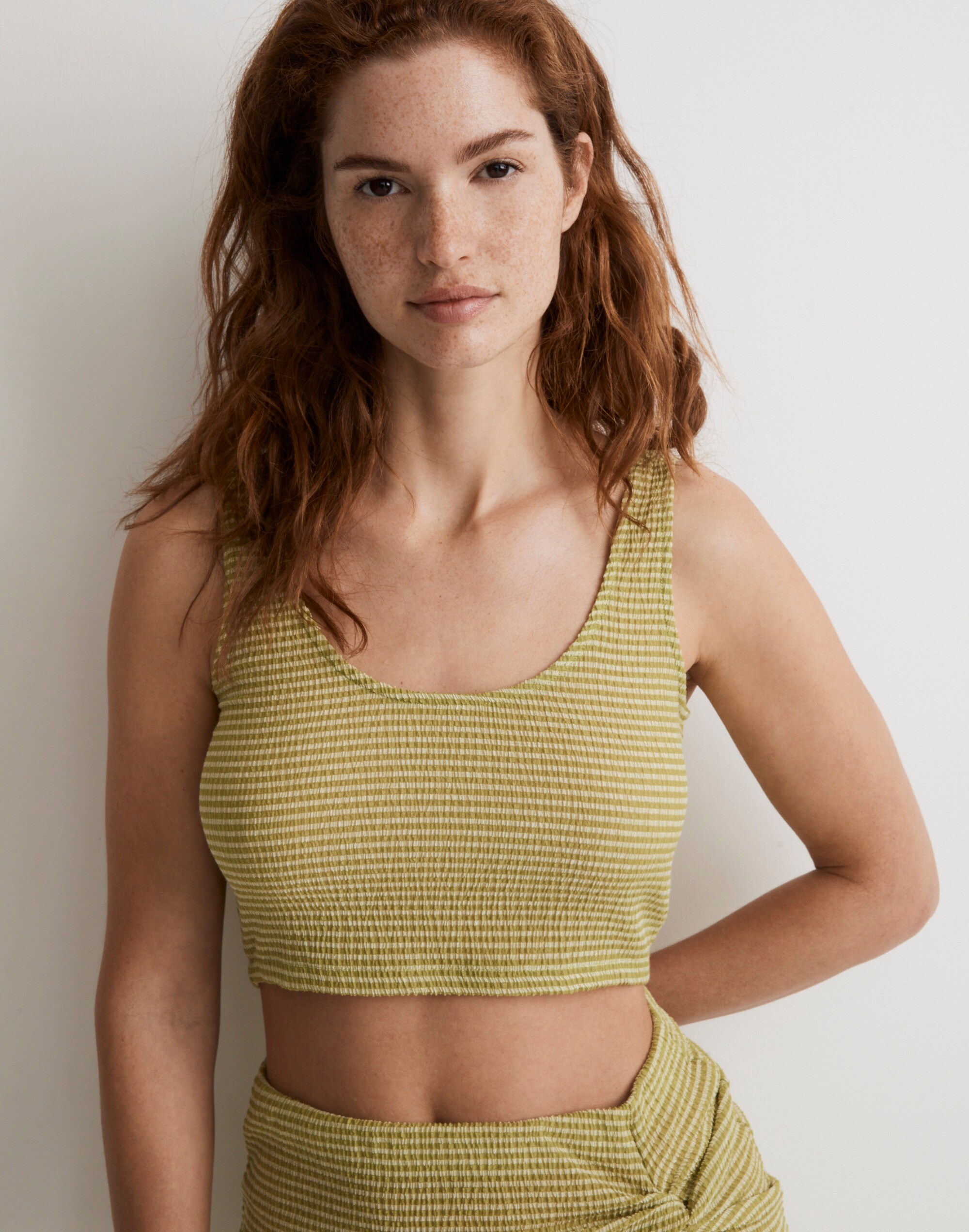 U-Neck Crop Tank