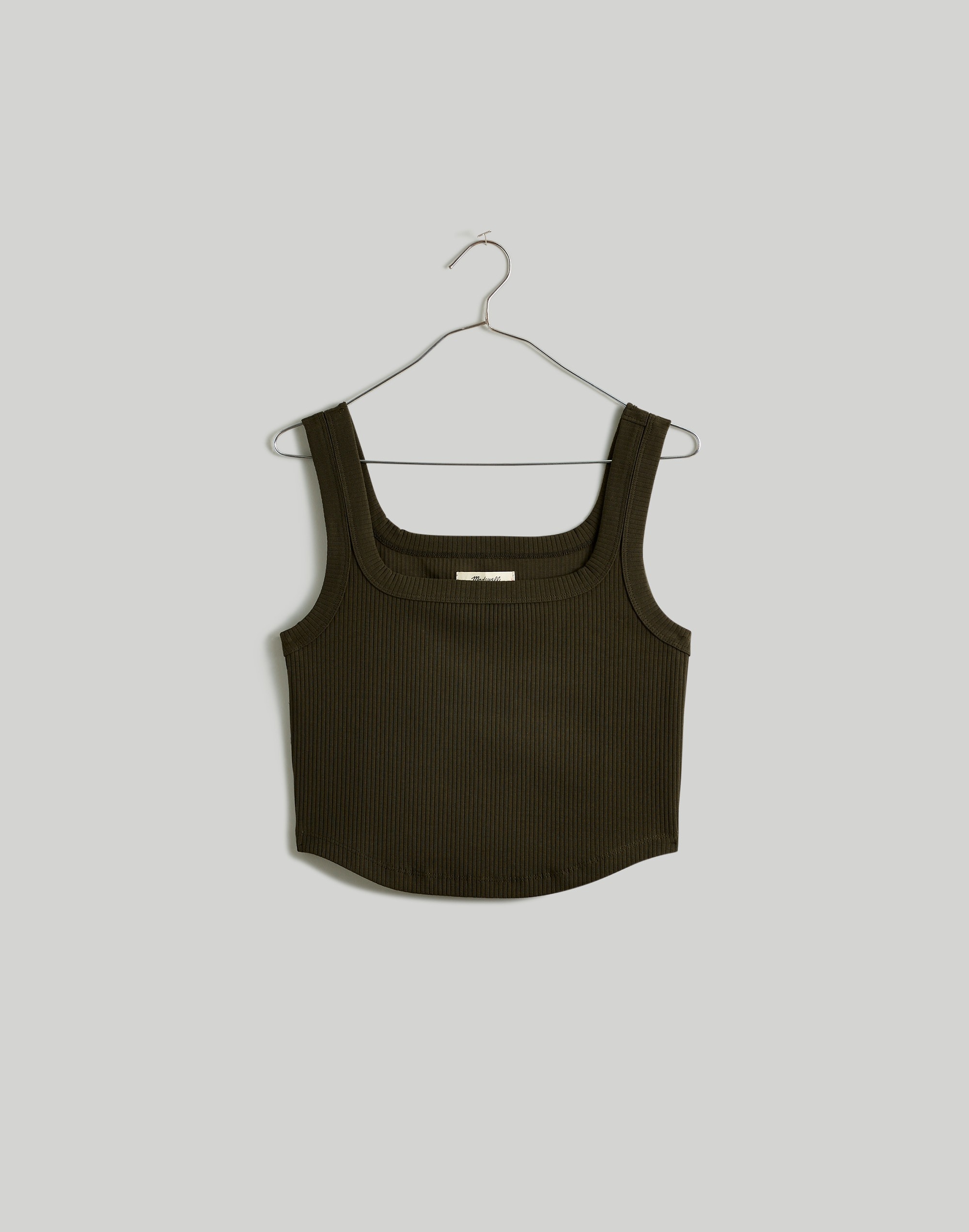 The Tailored Crop Tank in Sleekhold