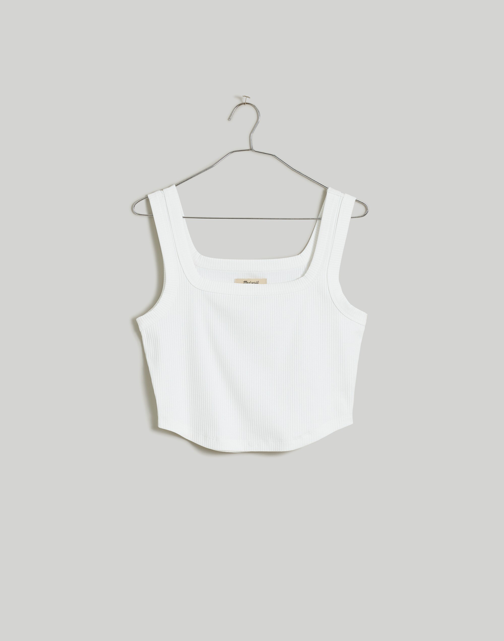The Tailored Crop Tank in Sleekhold