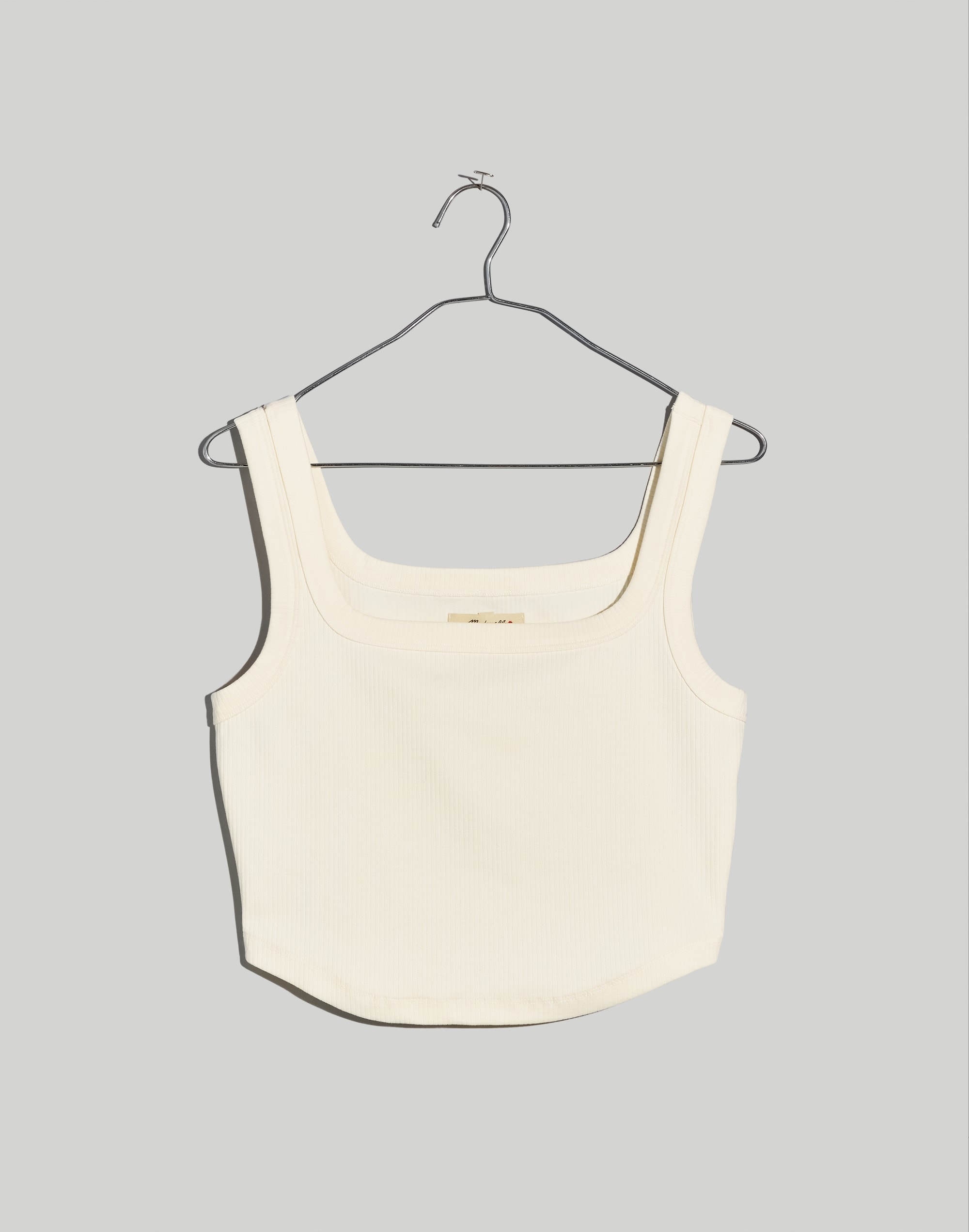 Mw The Tailored Crop Tank In Lighthouse